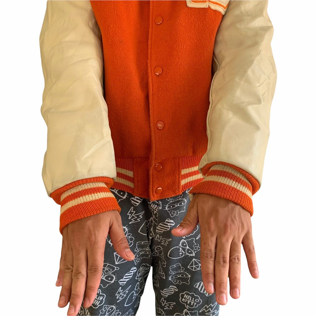 Golden Bear × Vintage Vintage Golden Bear ‘S Alphabet’ Varsity Jacket Size US M / EU 48-50 / 2 - 10 Thumbnail