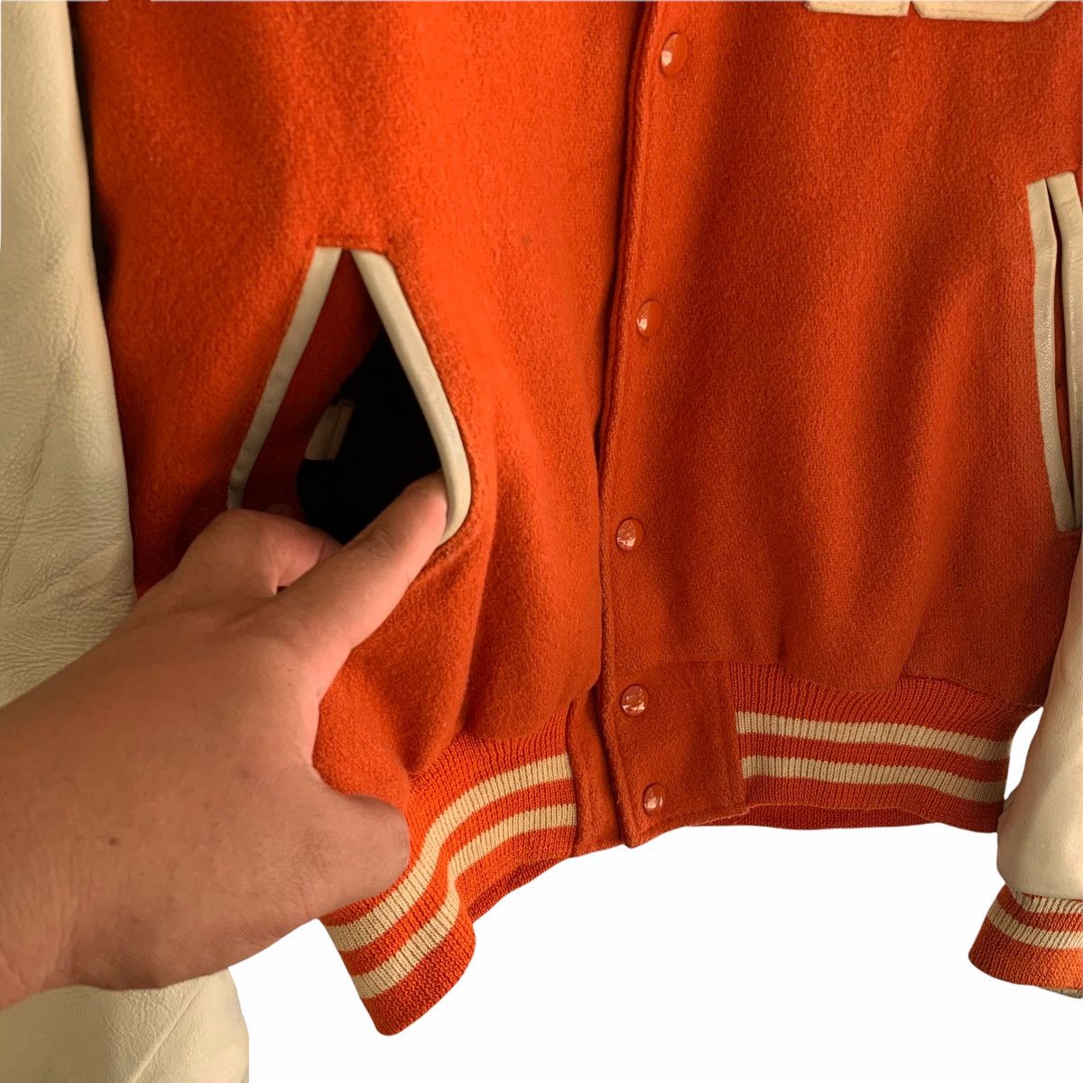 Golden Bear × Vintage Vintage Golden Bear ‘S Alphabet’ Varsity Jacket Size US M / EU 48-50 / 2 - 13 Thumbnail