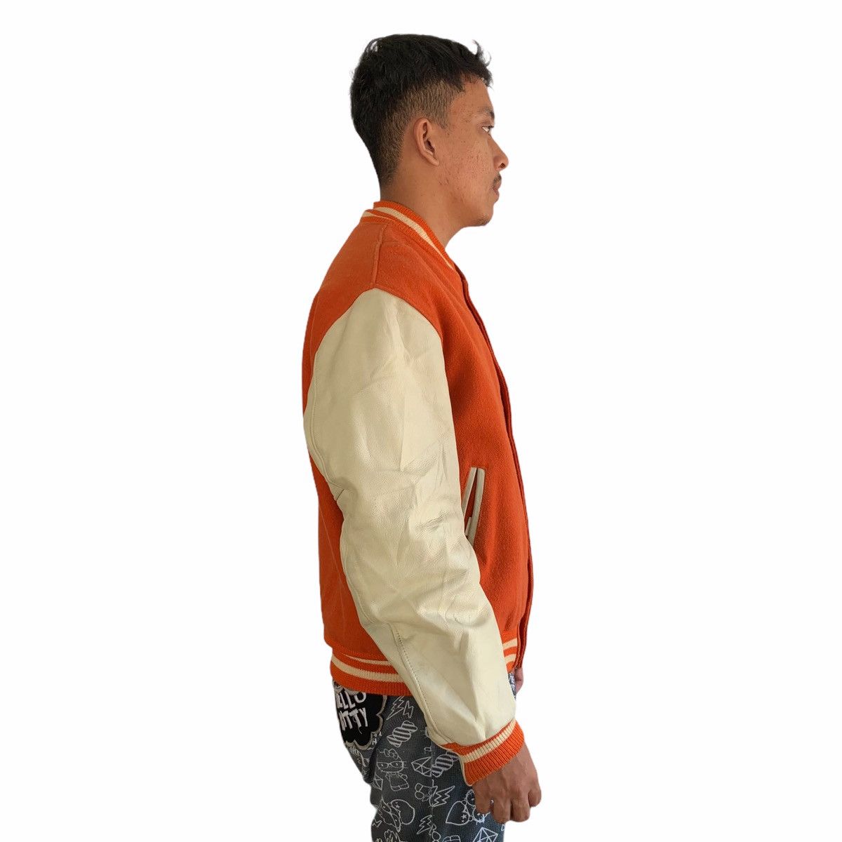 Golden Bear × Vintage Vintage Golden Bear ‘S Alphabet’ Varsity Jacket Size US M / EU 48-50 / 2 - 5 Thumbnail