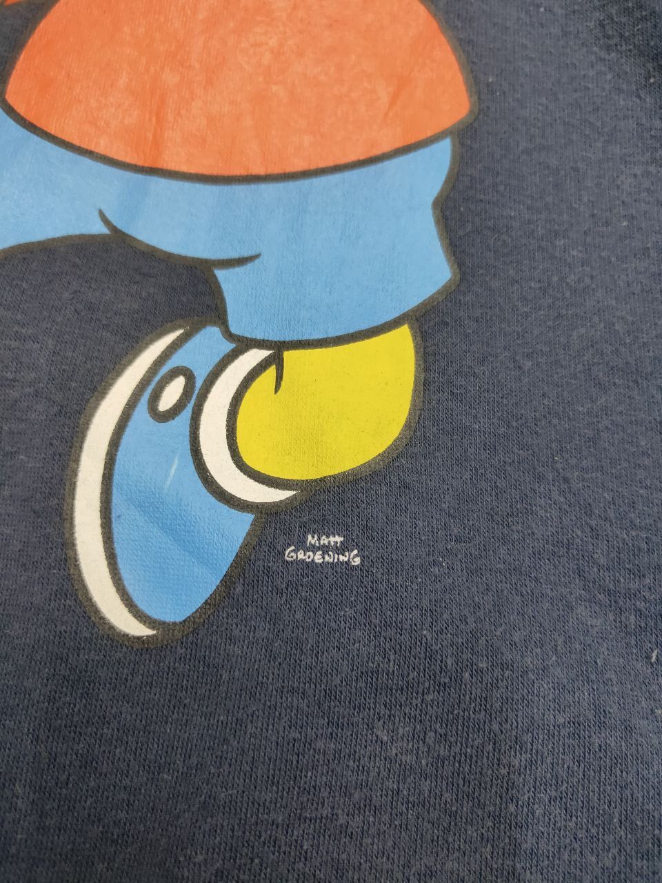 Cartoon Network × The Simpsons THE SIMPSONS BART HOODIE BIG PRINT Size US M / EU 48-50 / 2 - 3 Thumbnail