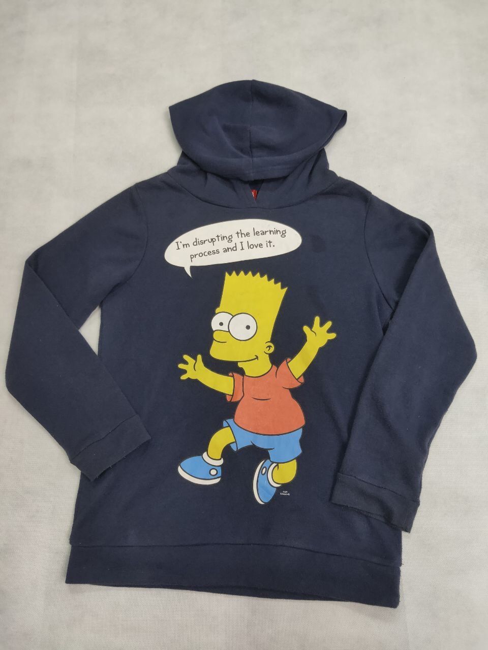 Cartoon Network × The Simpsons THE SIMPSONS BART HOODIE BIG PRINT Size US M / EU 48-50 / 2 - 1 Thumbnail