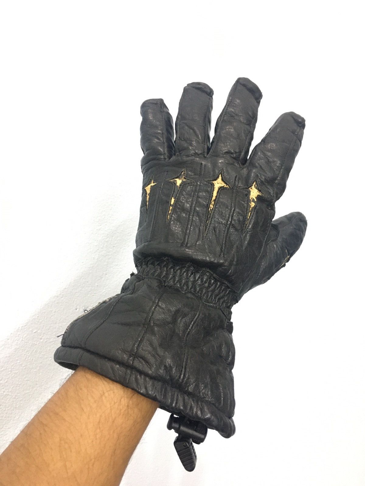 Genuine Leather × Harley Davidson × Leather HARLEY DAVIDSON GLOVE LEFT ONLY Size ONE SIZE - 1 Thumbnail