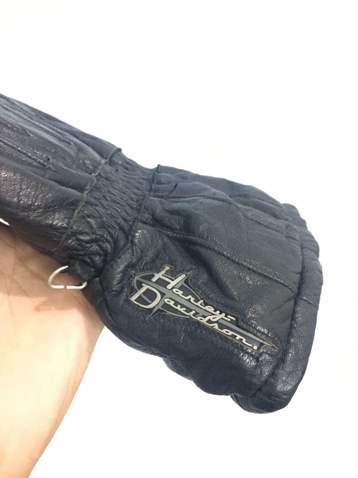 Genuine Leather × Harley Davidson × Leather HARLEY DAVIDSON GLOVE LEFT ONLY Size ONE SIZE - 5 Thumbnail