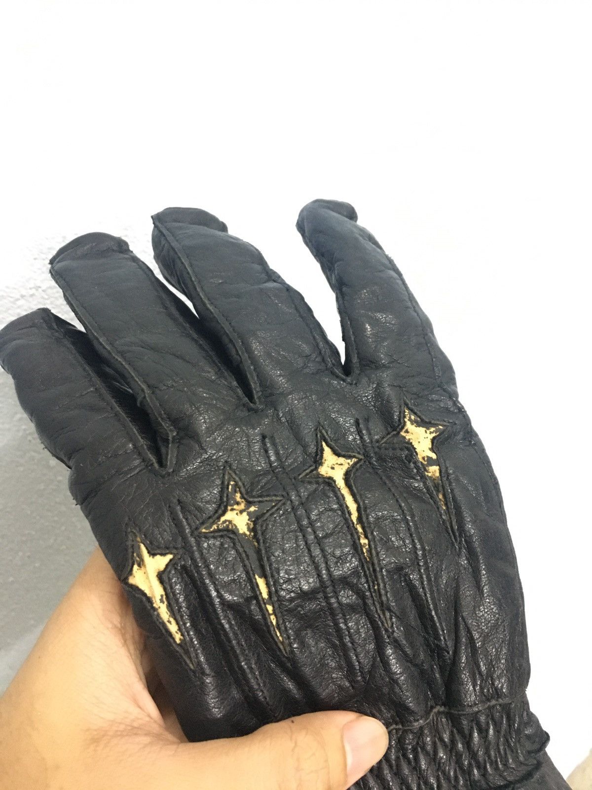 Genuine Leather × Harley Davidson × Leather HARLEY DAVIDSON GLOVE LEFT ONLY Size ONE SIZE - 6 Thumbnail