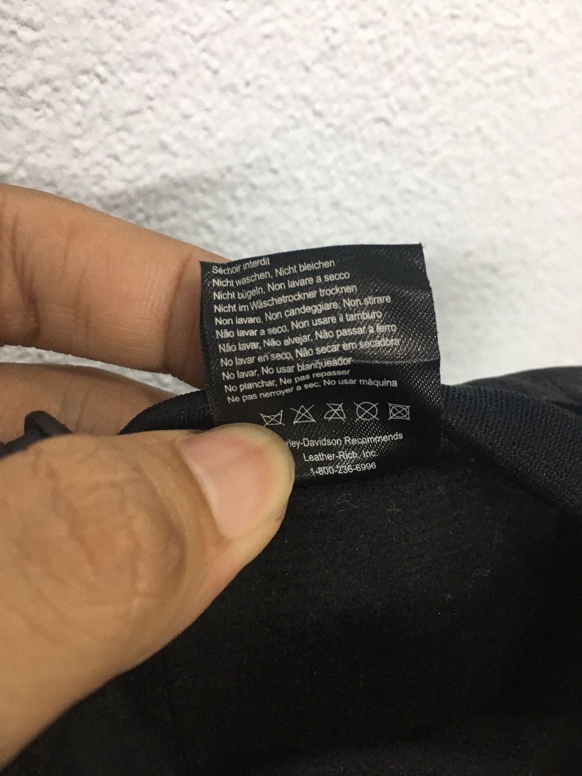 Genuine Leather × Harley Davidson × Leather HARLEY DAVIDSON GLOVE LEFT ONLY Size ONE SIZE - 11 Thumbnail