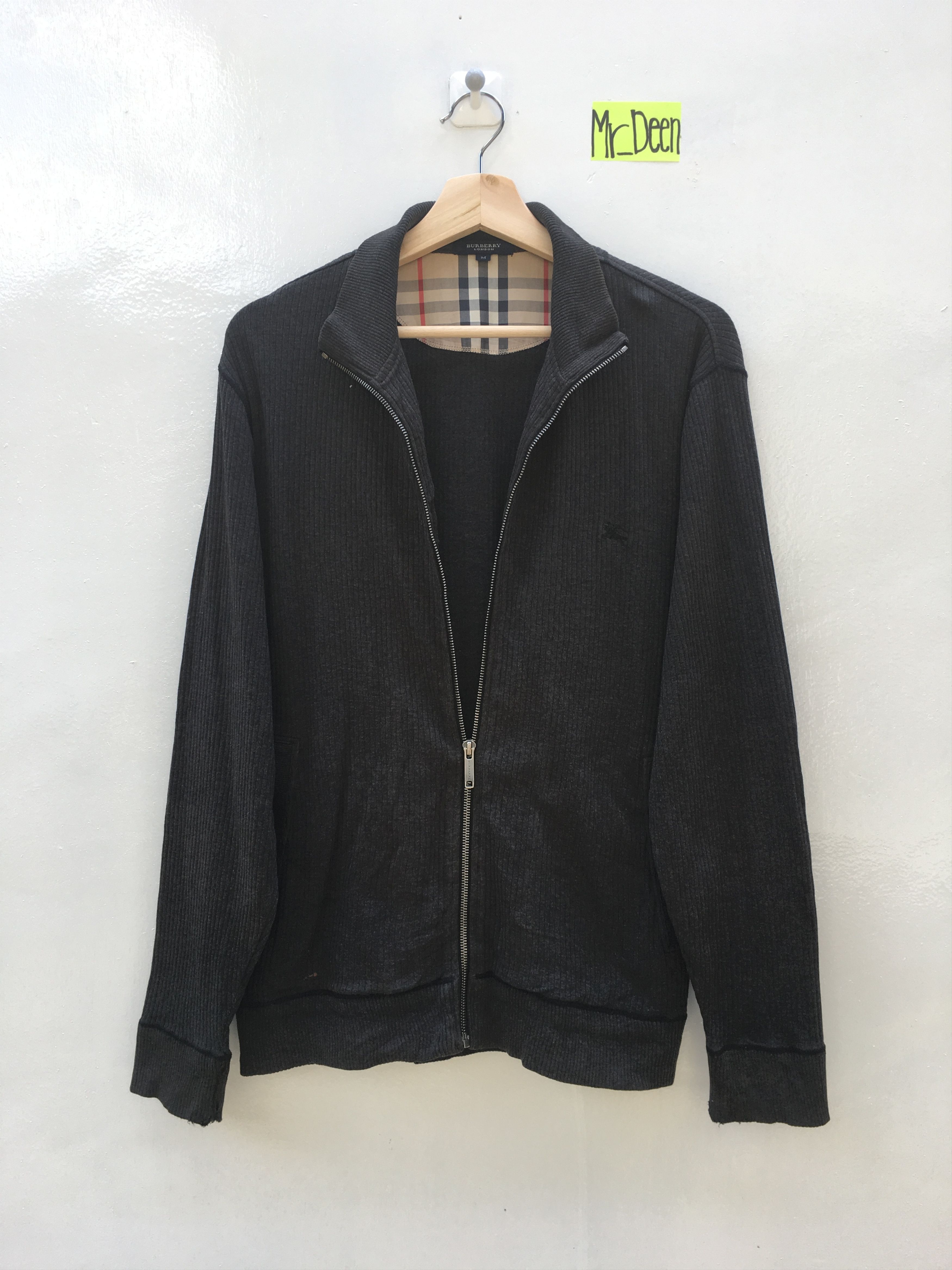 Burberry Burberry Full Zipped Cardigan Size US M / EU 48-50 / 2 - 3 Thumbnail