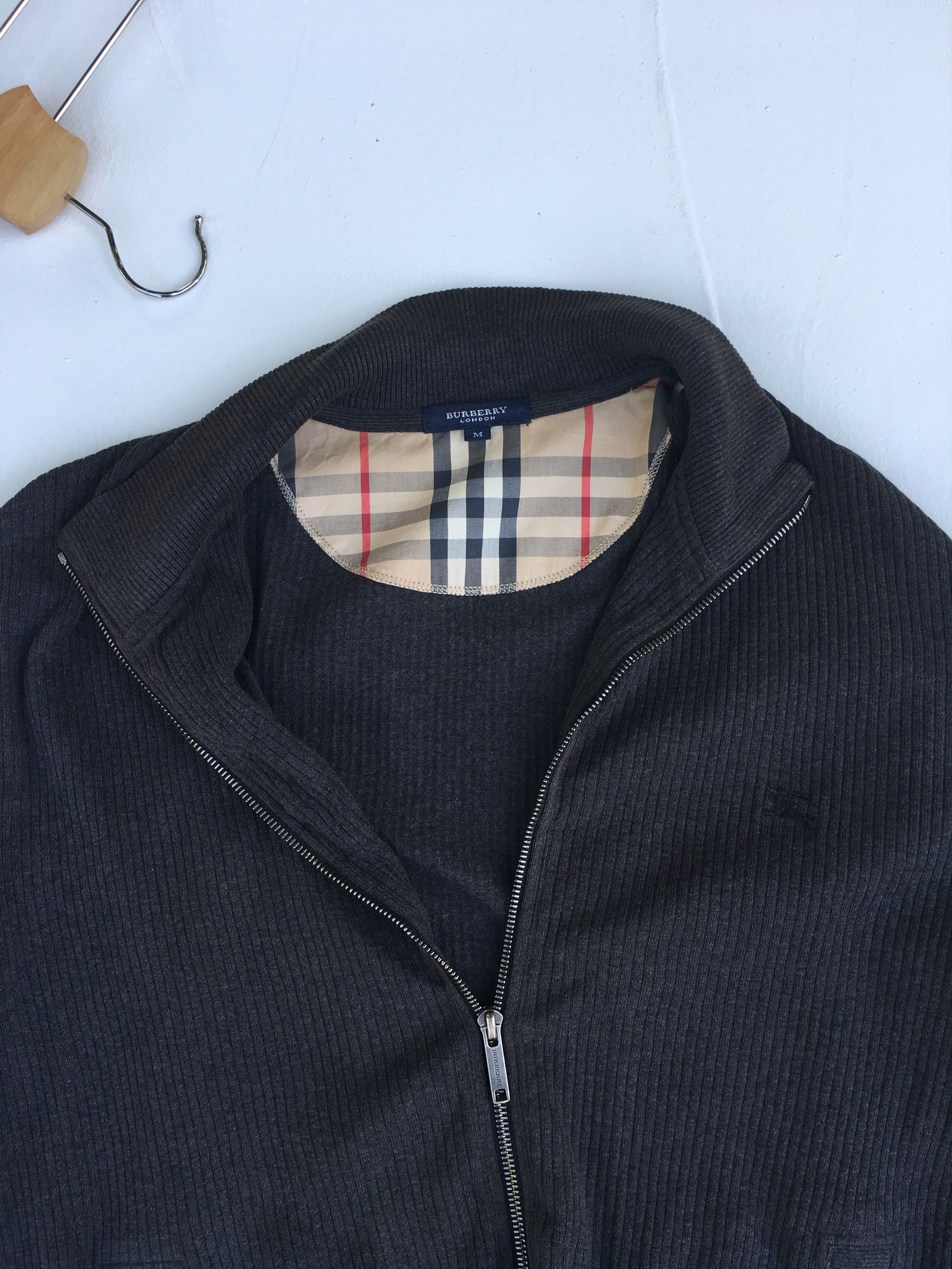 Burberry Burberry Full Zipped Cardigan Size US M / EU 48-50 / 2 - 2 Thumbnail