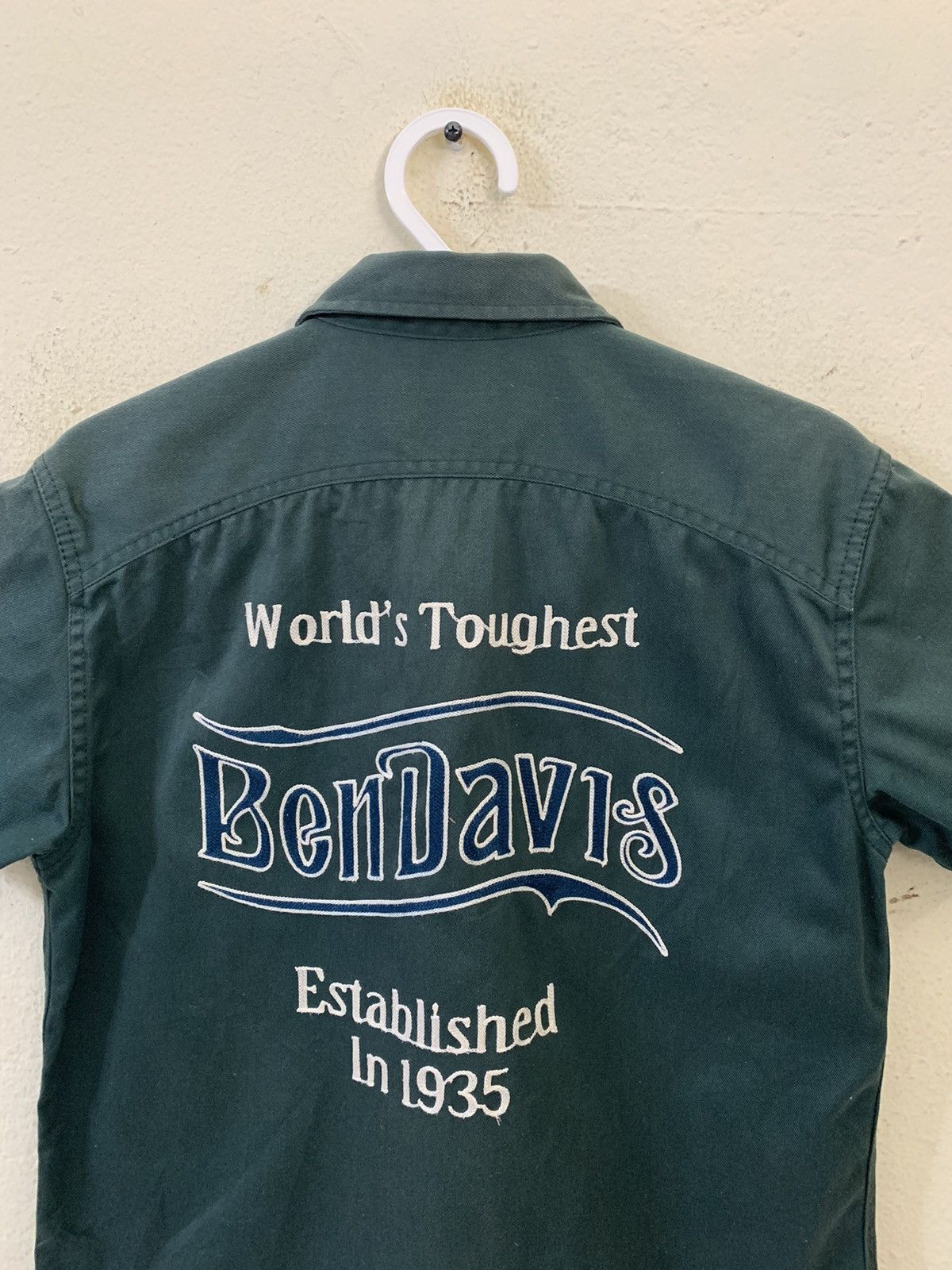 Ben Davis Ben Davis Embroidery Spellout Shirt Size US S / EU 44-46 / 1 - 4 Thumbnail
