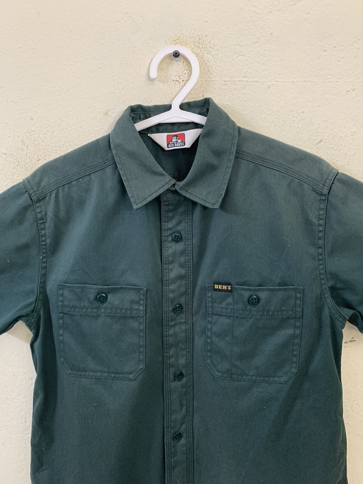 Ben Davis Ben Davis Embroidery Spellout Shirt Size US S / EU 44-46 / 1 - 8 Thumbnail