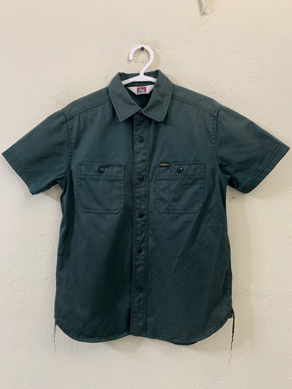 Ben Davis Ben Davis Embroidery Spellout Shirt Size US S / EU 44-46 / 1 - 5 Thumbnail