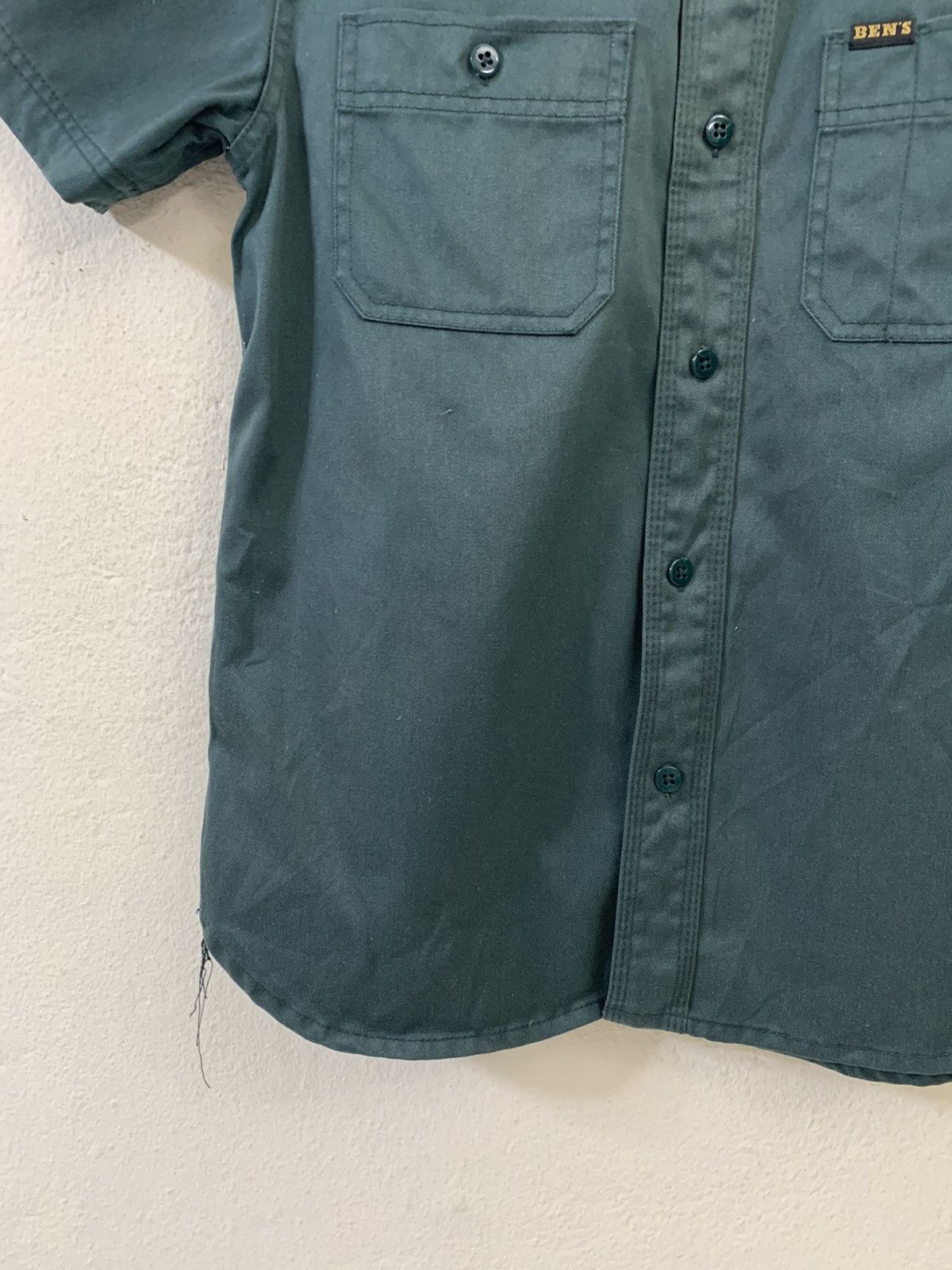 Ben Davis Ben Davis Embroidery Spellout Shirt Size US S / EU 44-46 / 1 - 7 Thumbnail