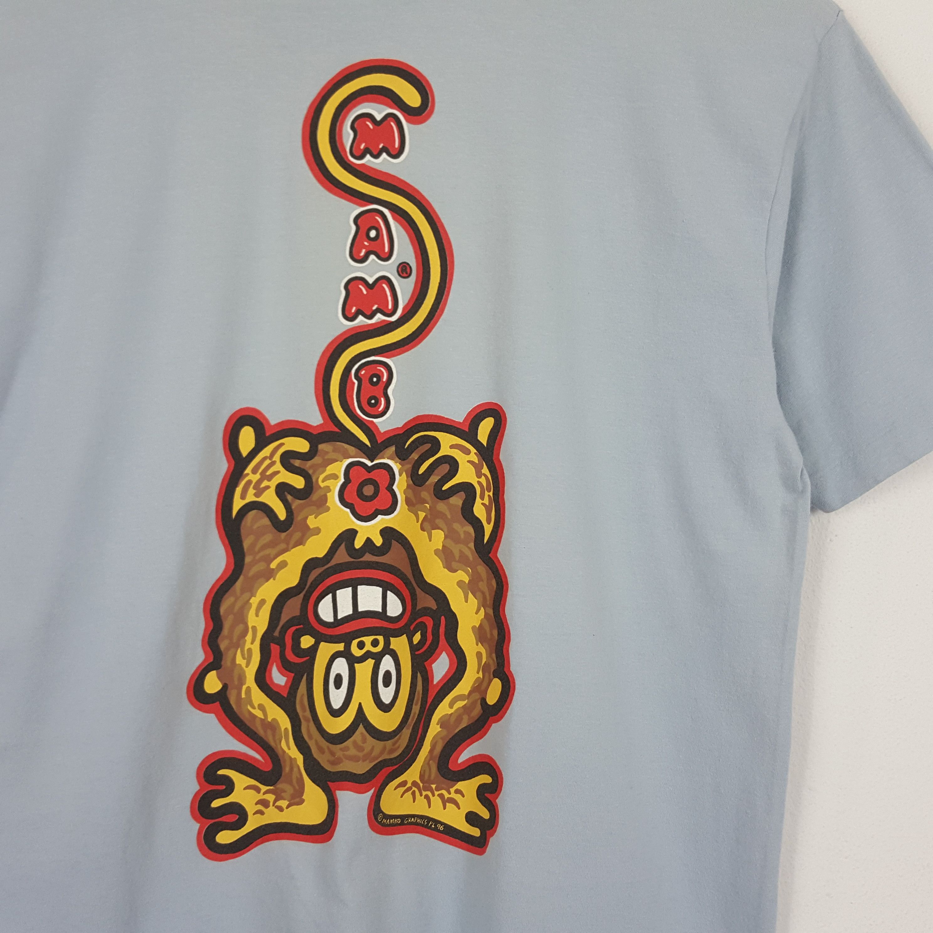 Mambo × Vintage Vintage 90's MAMBO surf style streetwear design t-shirt Size US L / EU 52-54 / 3 - 5 Thumbnail