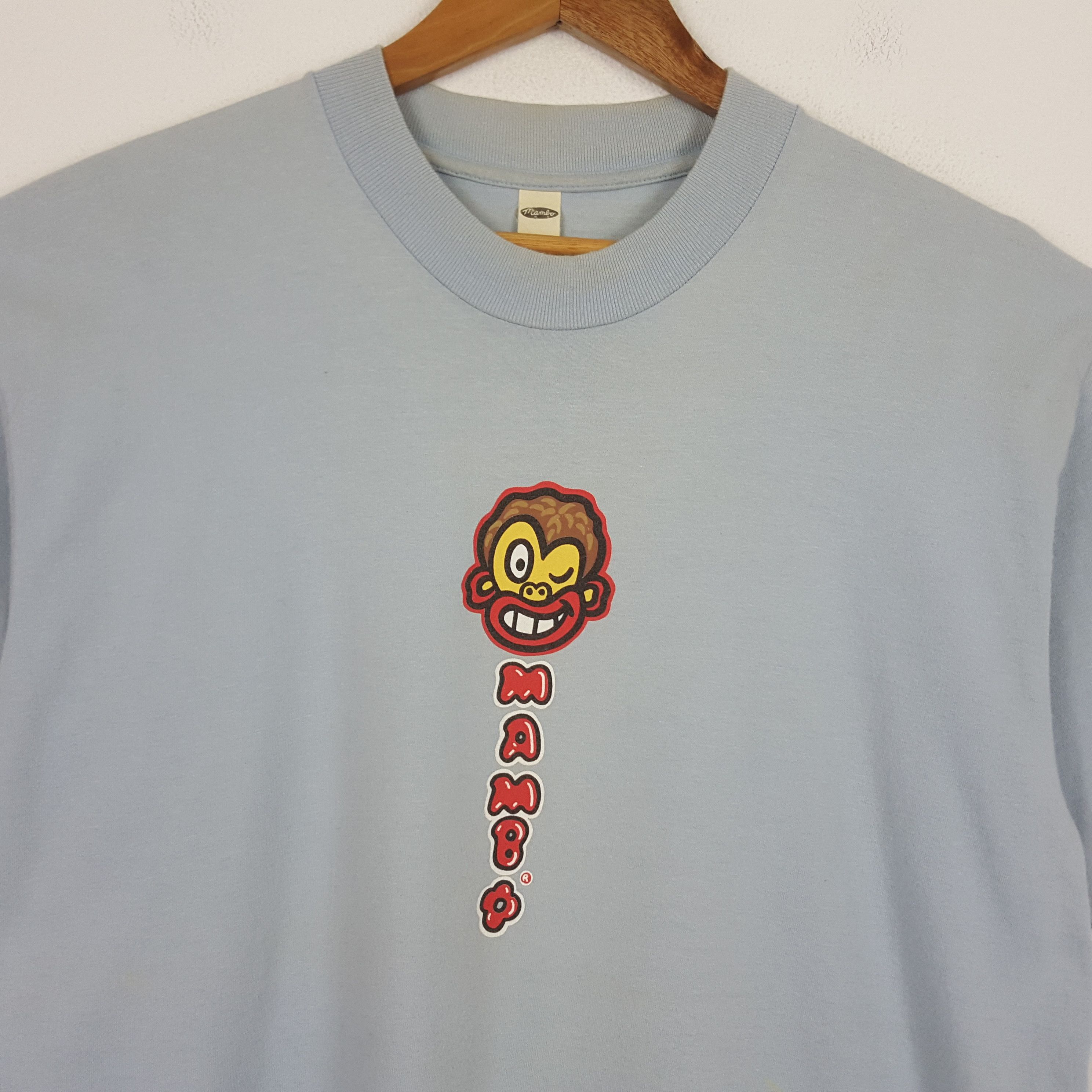 Mambo × Vintage Vintage 90's MAMBO surf style streetwear design t-shirt Size US L / EU 52-54 / 3 - 3 Thumbnail