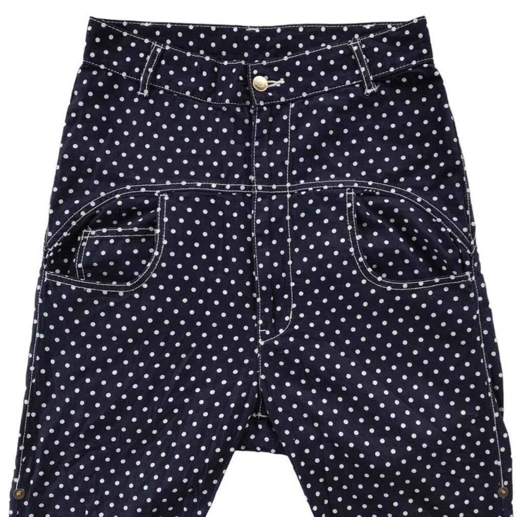 Issey Miyake × Japanese Brand × mercibeaucoup 🔥Jevous Enprie by Mercibeaucoup Issey Miyake Polka Dot Pants Size US 29 - 2 Thumbnail