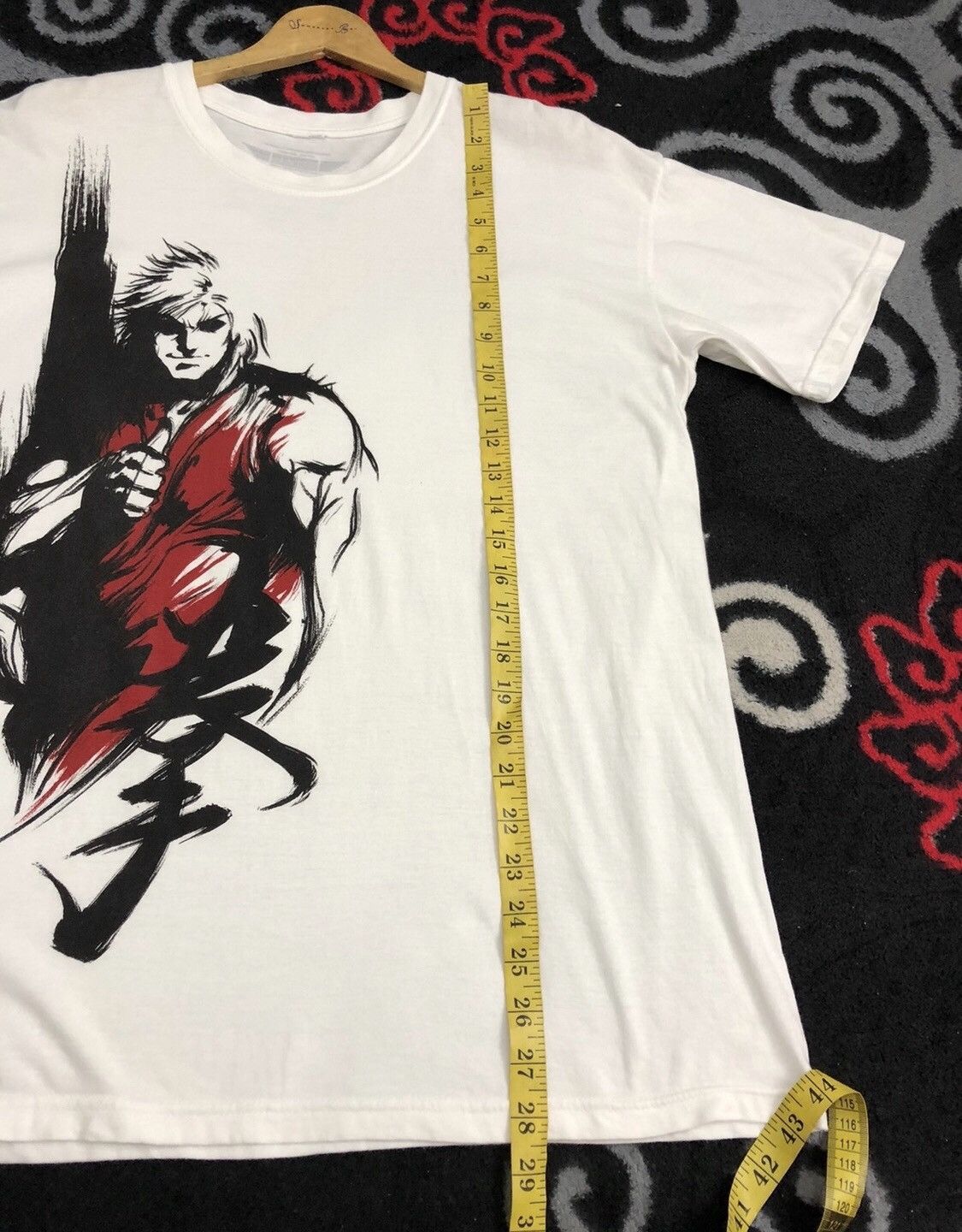 Anime Capcom's Street Fighter Ken Japanese Anime Manga T-Shirt Size US L / EU 52-54 / 3 - 7 Thumbnail