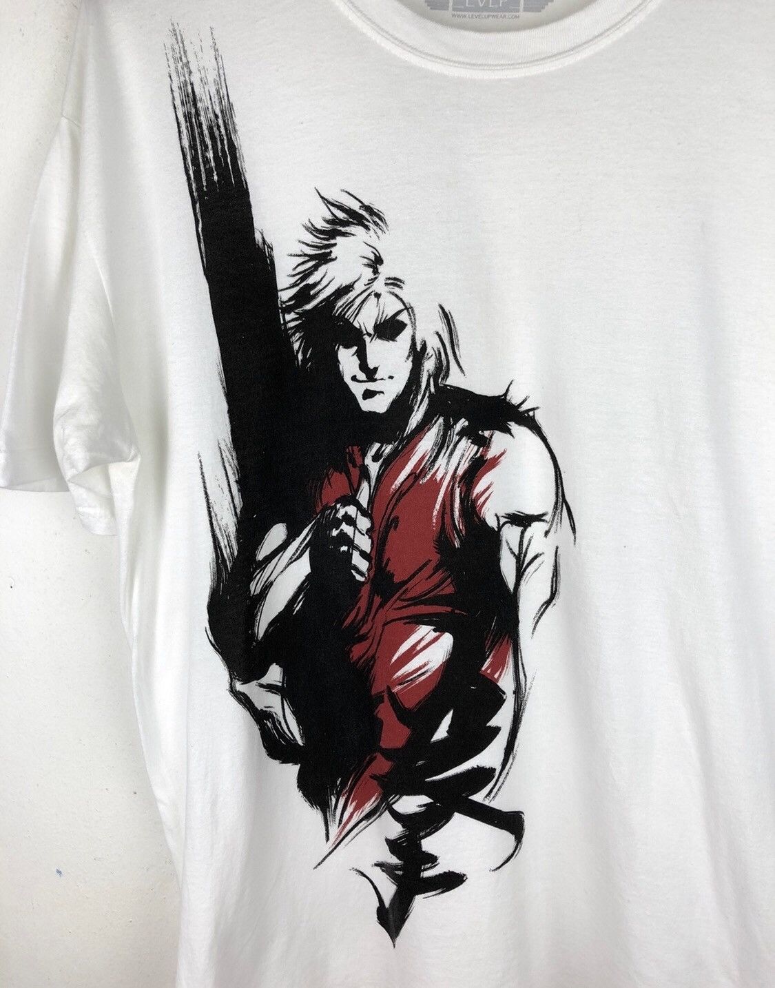 Anime Capcom's Street Fighter Ken Japanese Anime Manga T-Shirt Size US L / EU 52-54 / 3 - 3 Thumbnail