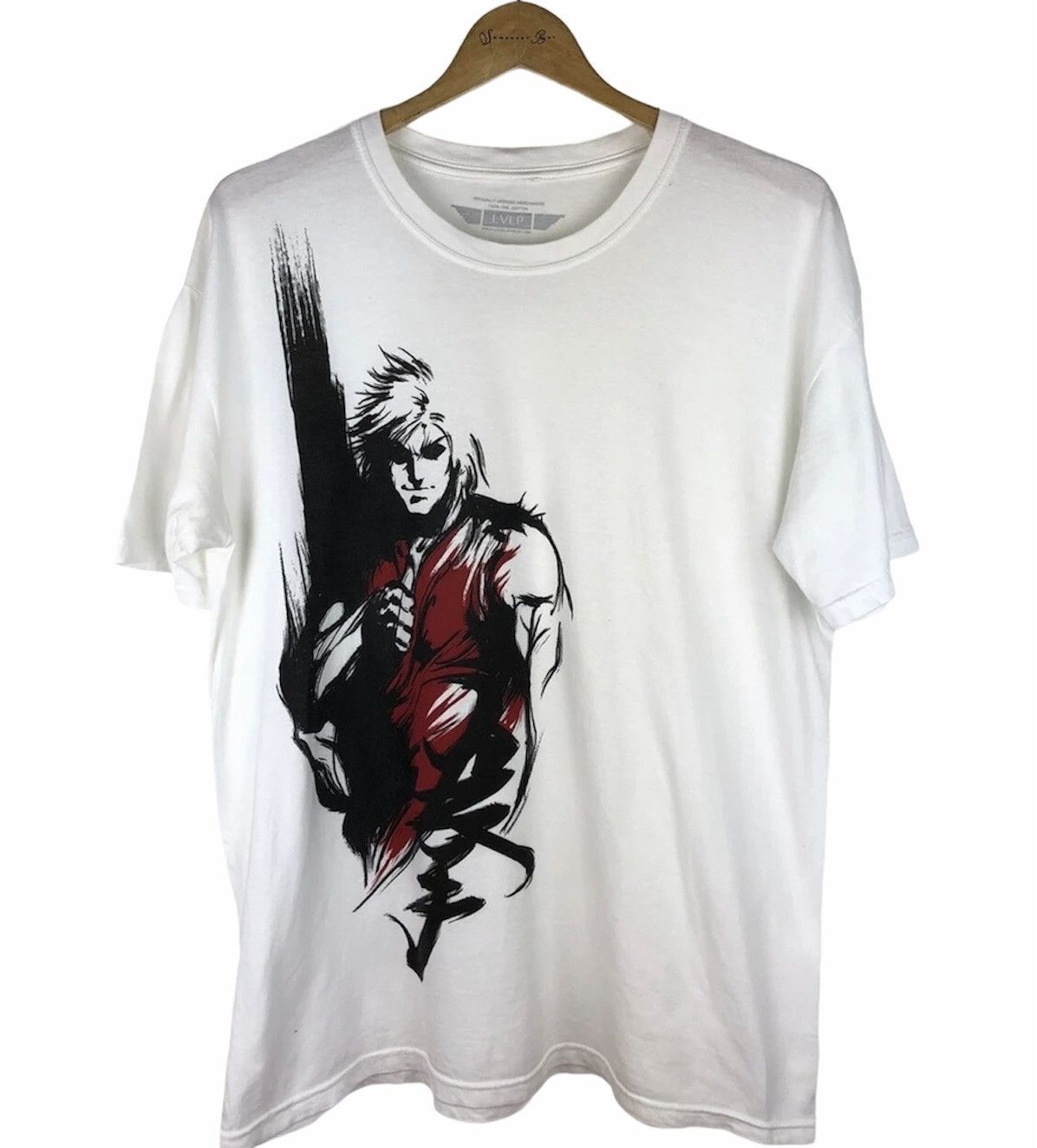 Anime Capcom's Street Fighter Ken Japanese Anime Manga T-Shirt Size US L / EU 52-54 / 3 - 1 Thumbnail