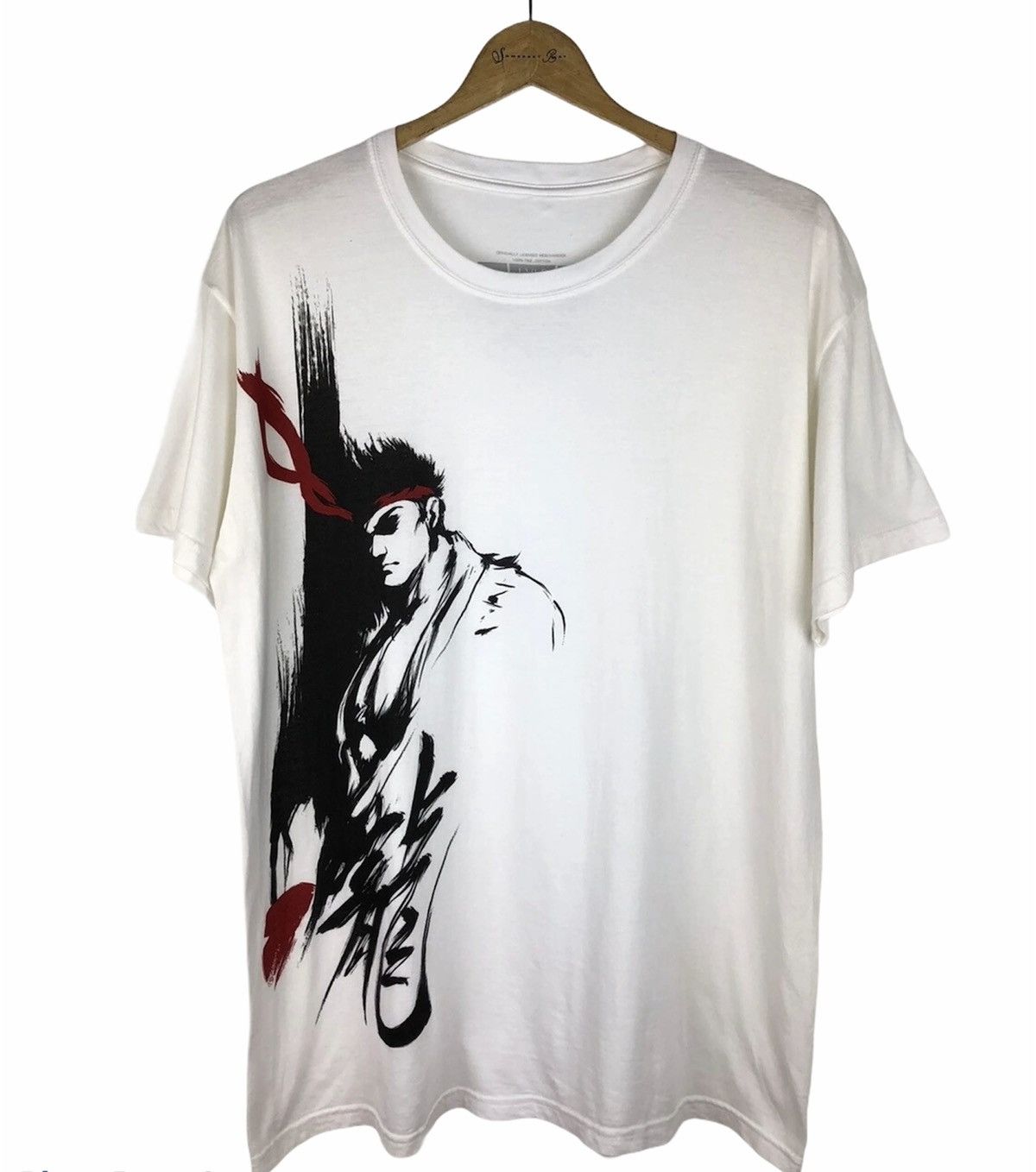 Anime Capcom's Street Fighter Ryu Japanese Anime Manga T-Shirt Size US L / EU 52-54 / 3 - 1 Thumbnail