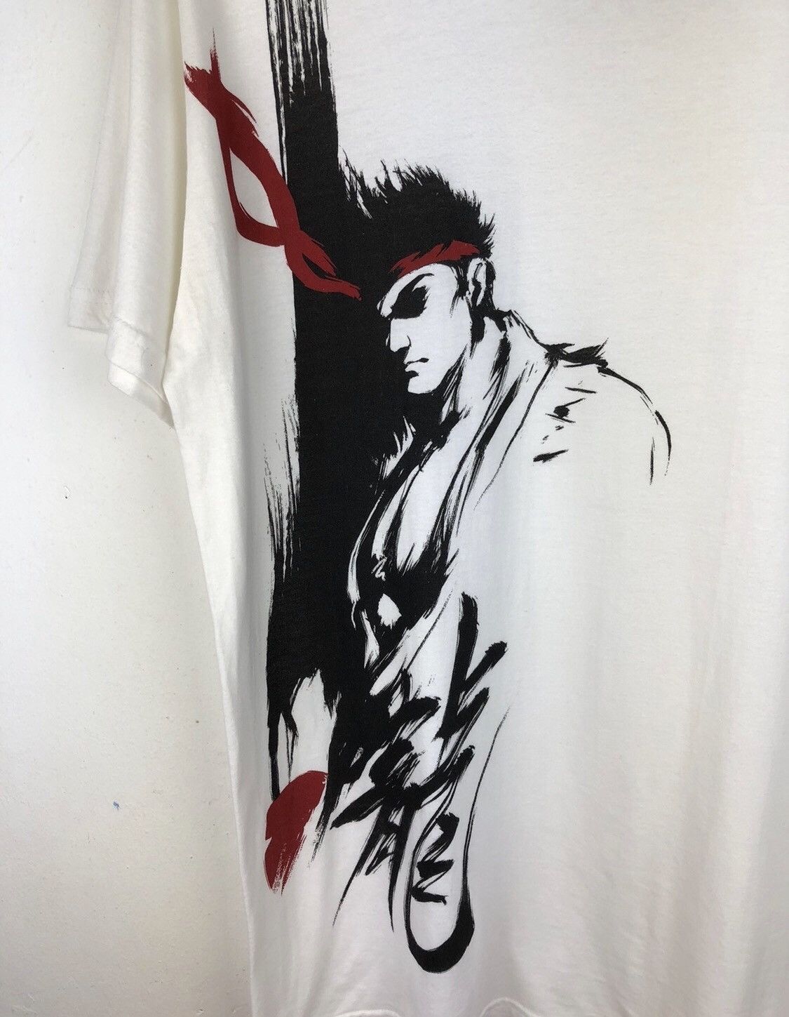 Anime Capcom's Street Fighter Ryu Japanese Anime Manga T-Shirt Size US L / EU 52-54 / 3 - 3 Thumbnail