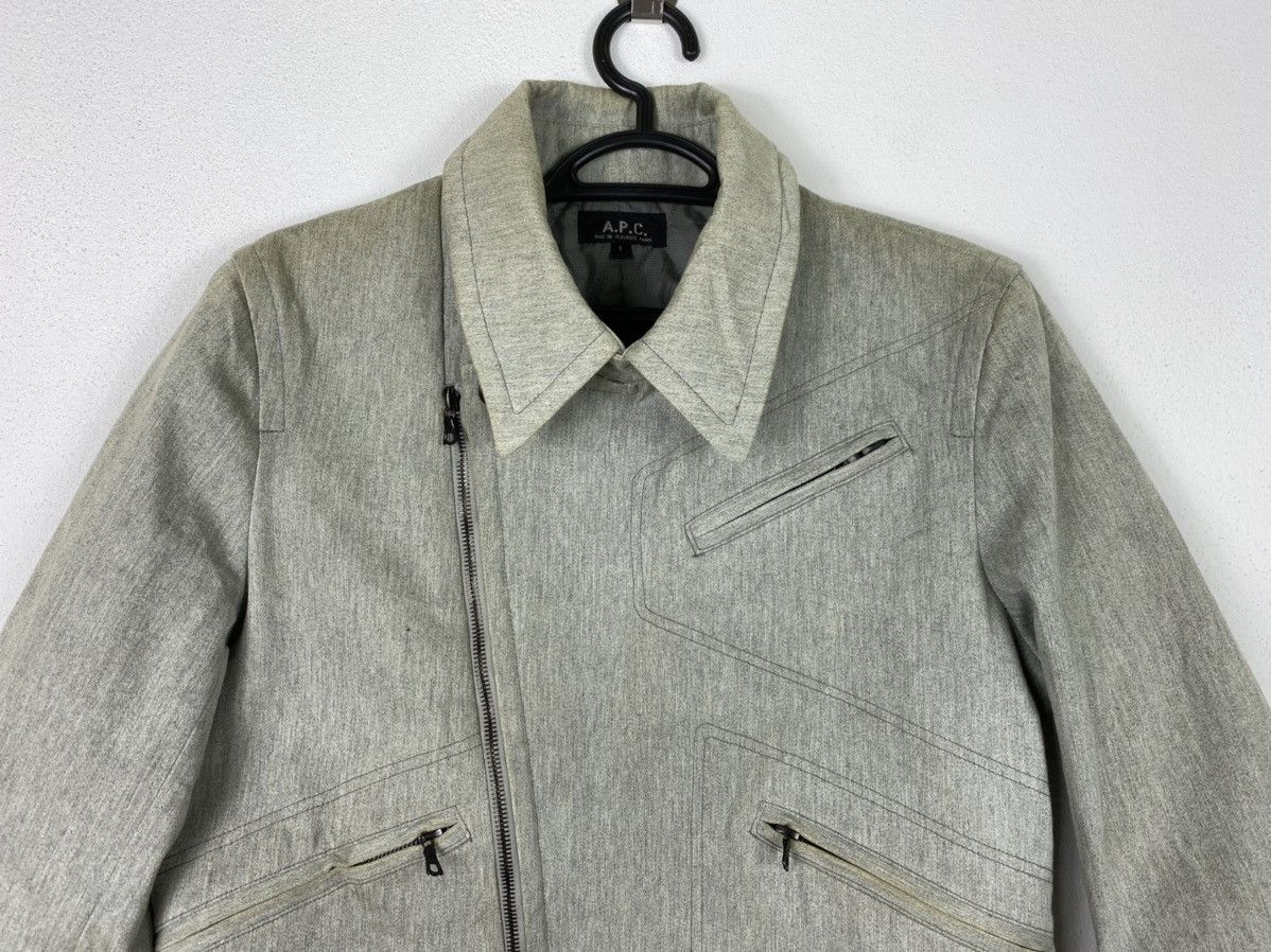 A.P.C. 🔥A.P.C BIKER WIXED CHORE JACKET NICE DESIGN Size US M / EU 48-50 / 2 - 10 Thumbnail
