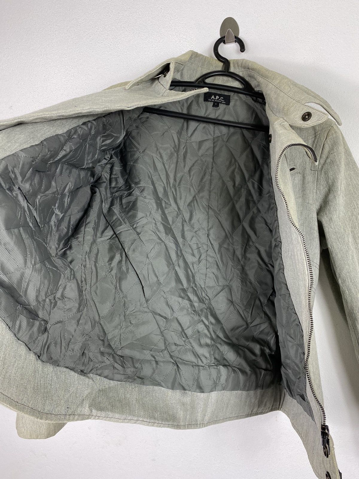 A.P.C. 🔥A.P.C BIKER WIXED CHORE JACKET NICE DESIGN Size US M / EU 48-50 / 2 - 4 Thumbnail
