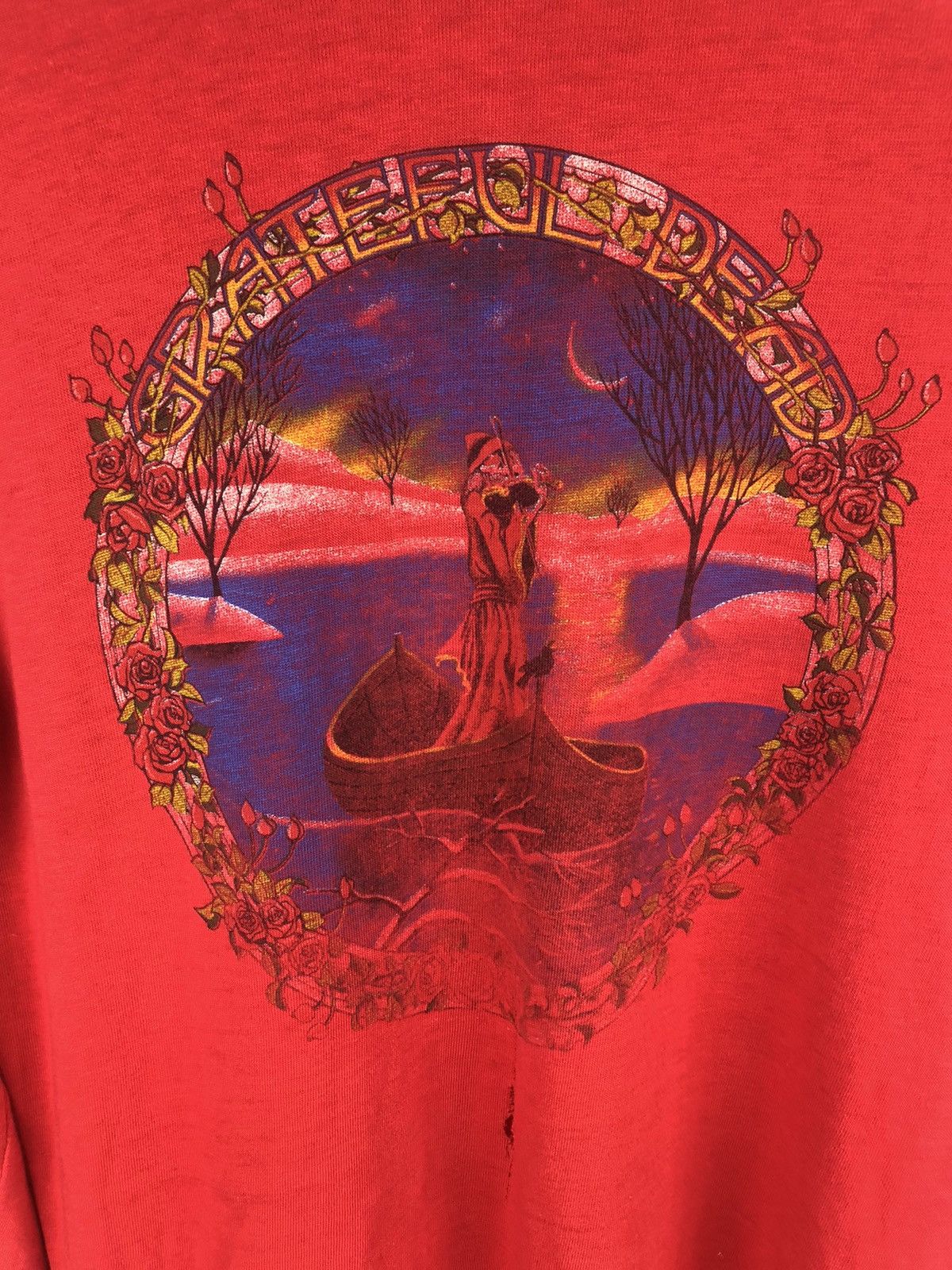 Band Tees Vintage Distressed Grateful Dead Long Sleeve T-Shirt Size US M / EU 48-50 / 2 - 5 Thumbnail