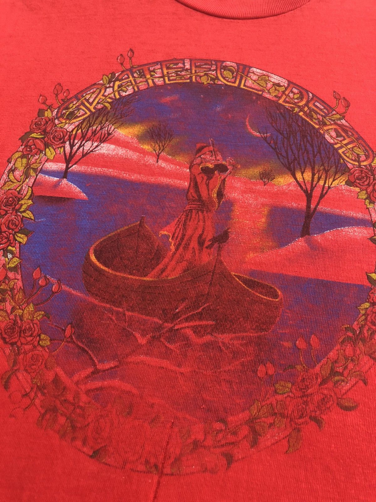 Band Tees Vintage Distressed Grateful Dead Long Sleeve T-Shirt Size US M / EU 48-50 / 2 - 13 Thumbnail