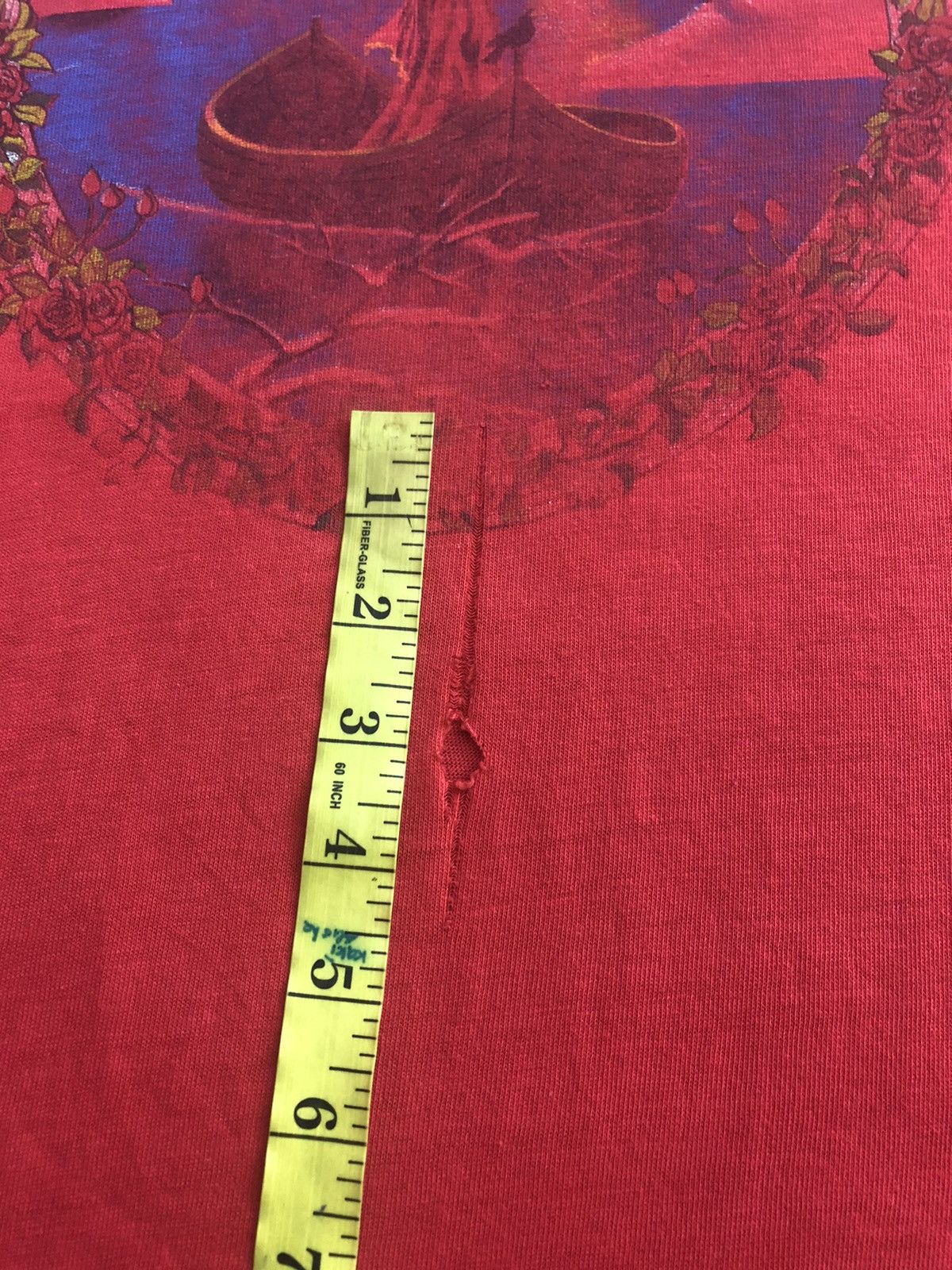 Band Tees Vintage Distressed Grateful Dead Long Sleeve T-Shirt Size US M / EU 48-50 / 2 - 12 Thumbnail