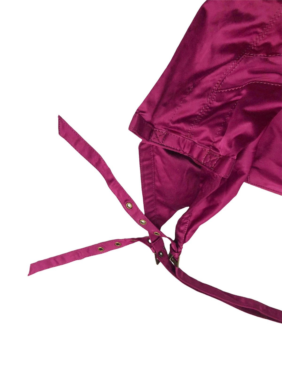 Japanese Brand 00's And A Japan 2 way cotton burgundy bag Size ONE SIZE - 5 Thumbnail