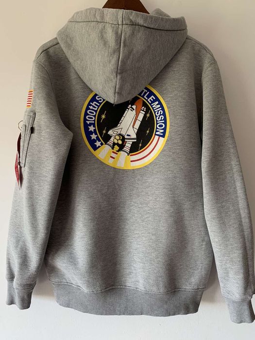 Alpha industries cheap hoodie nasa