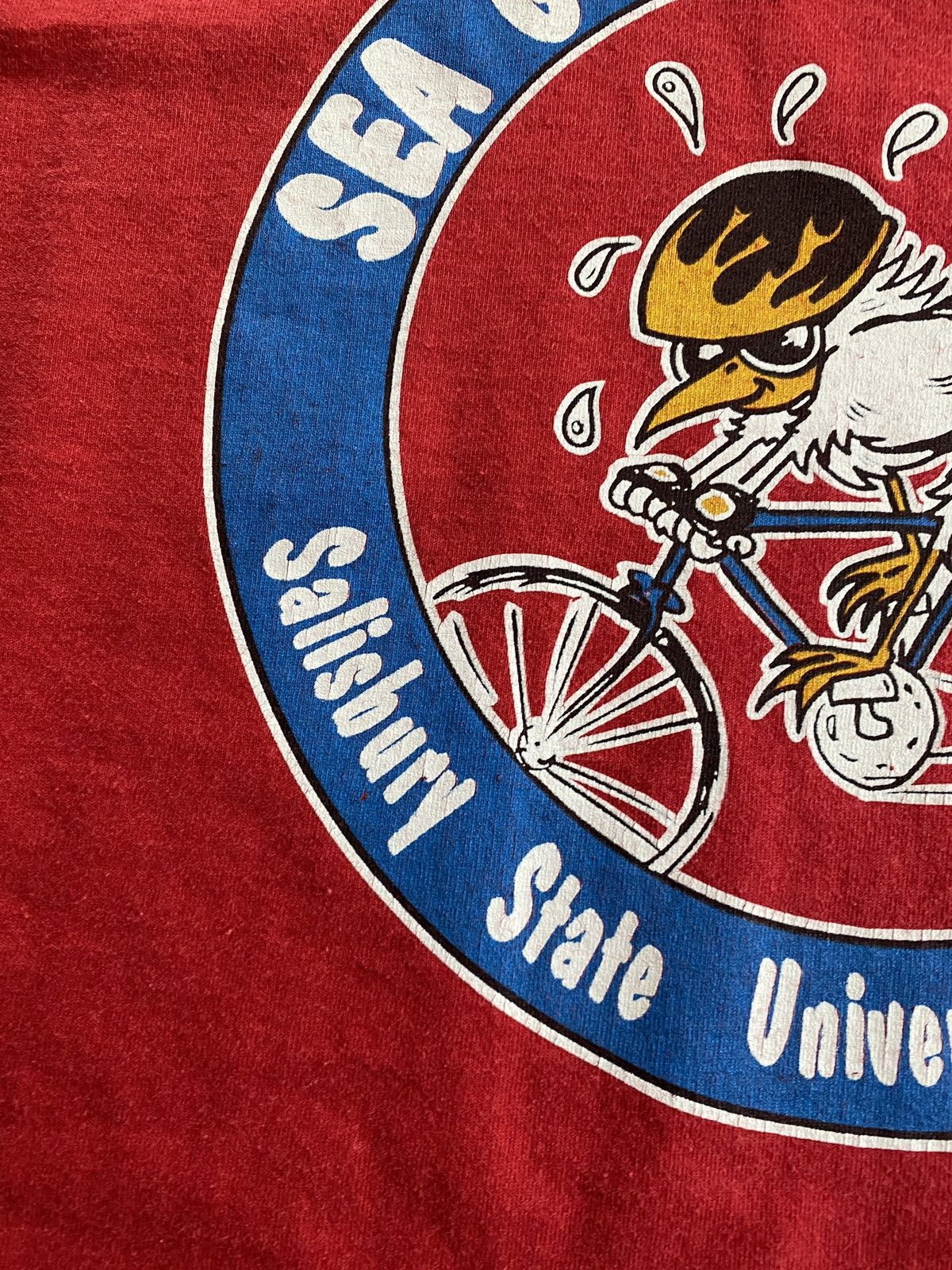 Vintage Vintage 1995 90s Salisbury Bike Single Stitch Long Sleeve Size US L / EU 52-54 / 3 - 8 Thumbnail