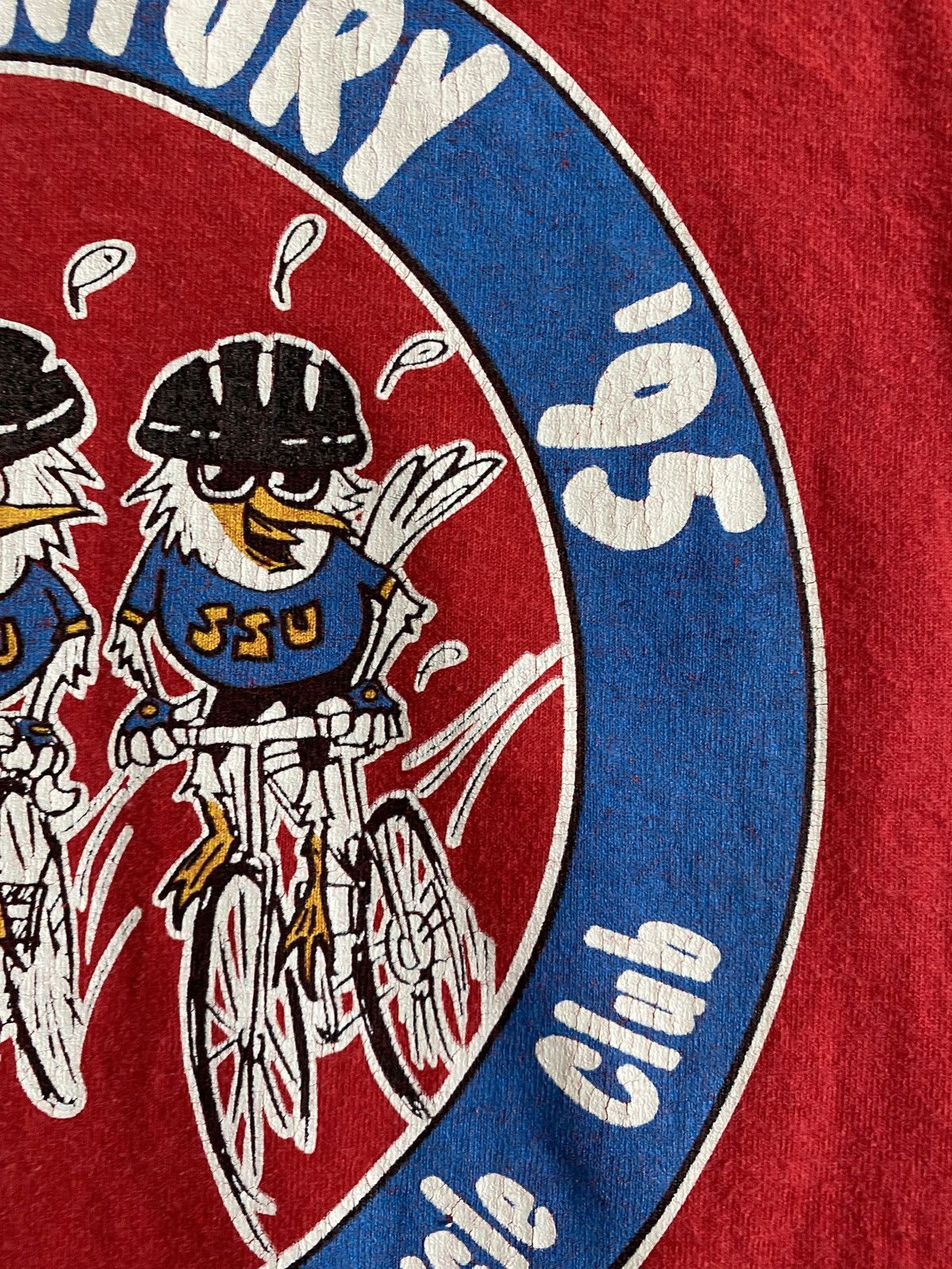 Vintage Vintage 1995 90s Salisbury Bike Single Stitch Long Sleeve Size US L / EU 52-54 / 3 - 15 Thumbnail