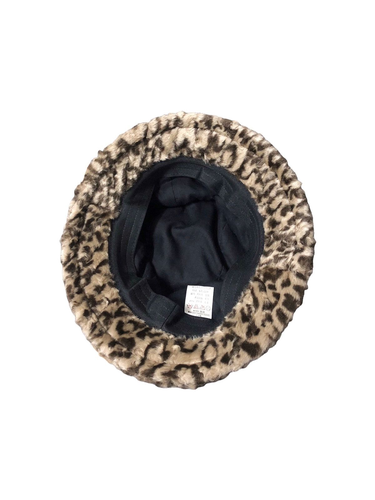Japanese Brand 2000's Rare fake fur leopard bucket seditionaries hat Size ONE SIZE - 5 Thumbnail