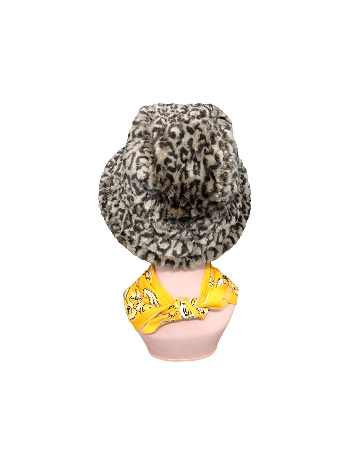 Japanese Brand 2000's Rare fake fur leopard bucket seditionaries hat Size ONE SIZE - 8 Thumbnail