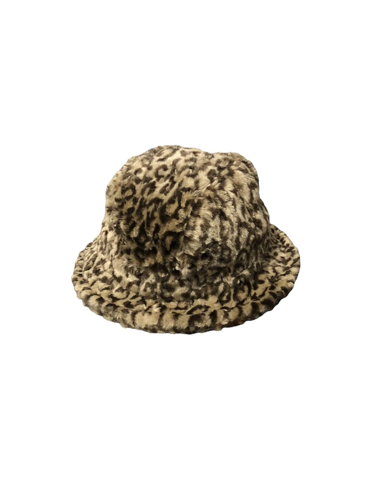 Japanese Brand 2000's Rare fake fur leopard bucket seditionaries hat Size ONE SIZE - 4 Thumbnail