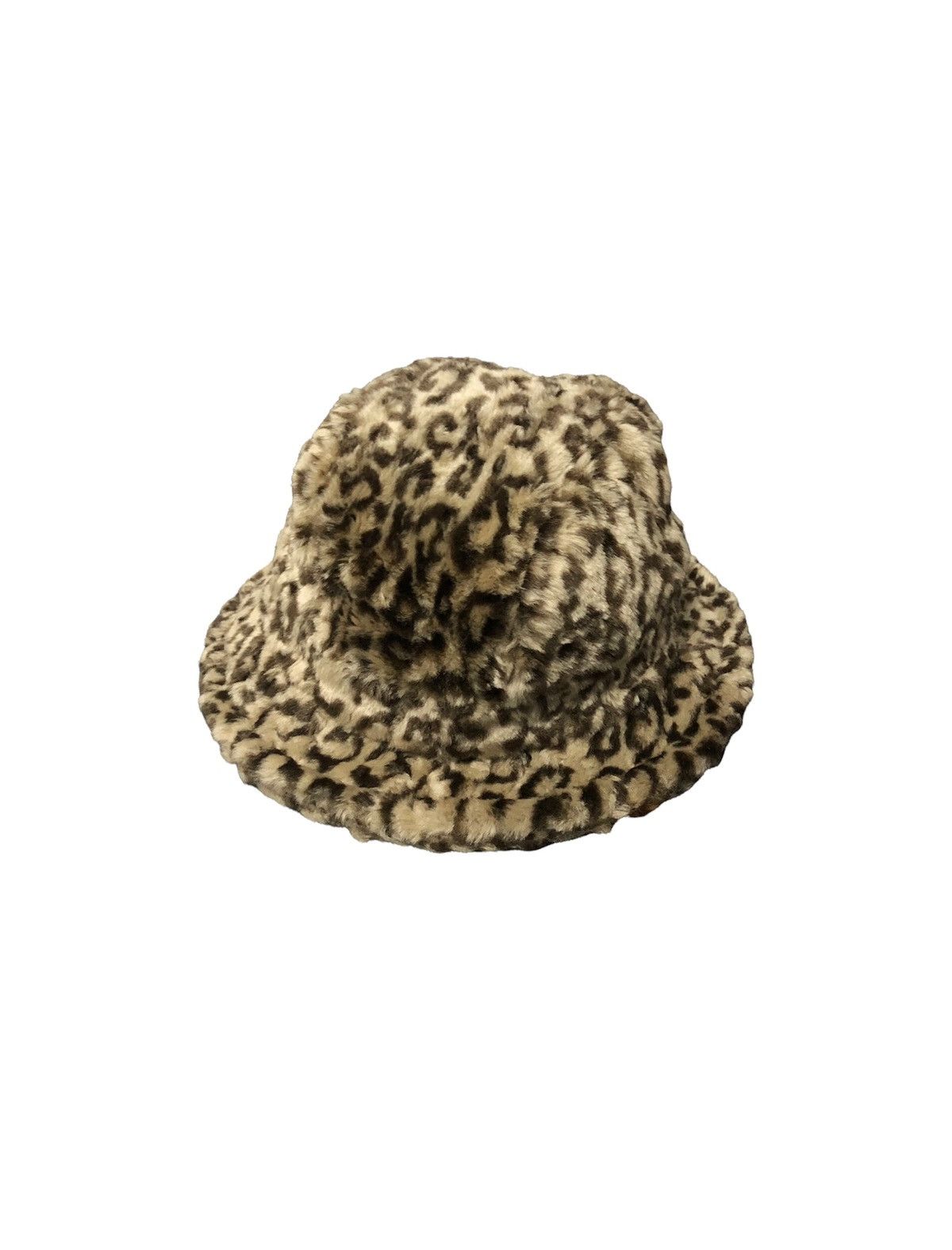 Japanese Brand 2000's Rare fake fur leopard bucket seditionaries hat Size ONE SIZE - 1 Thumbnail