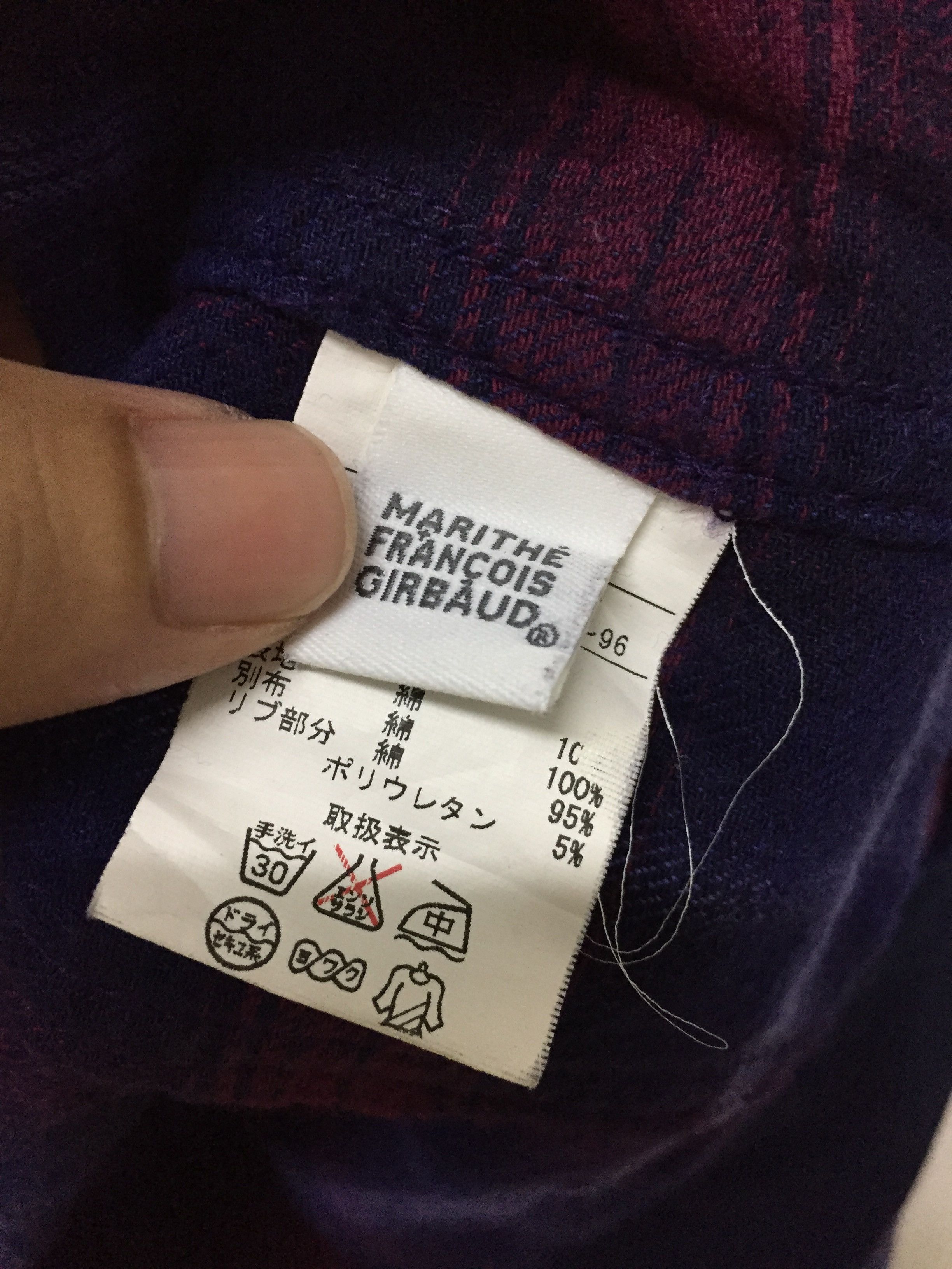 Marithe + Francois Girbaud MFG neon tartan button Flannel Removeable Hoodie Size US S / EU 44-46 / 1 - 9 Thumbnail