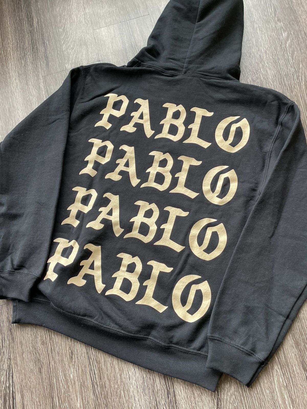 Kanye West Kanye West 2016 I feel Like Pablo Yeezy Black Hoodie SMALL Size US S / EU 44-46 / 1 - 2 Thumbnail