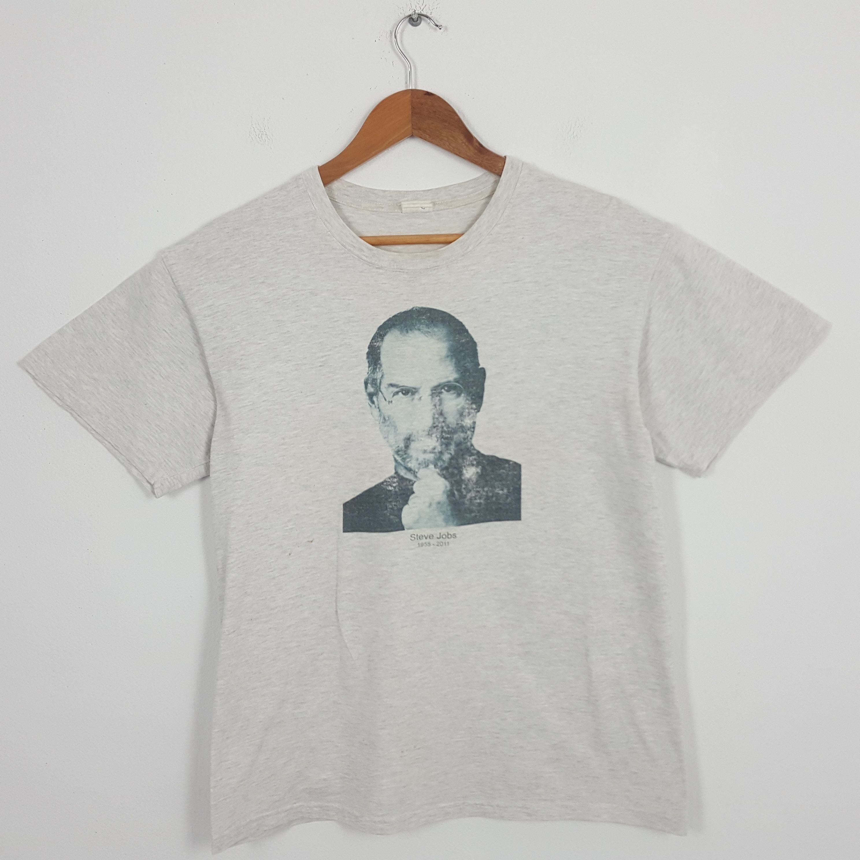 Apple × Vintage Vintage Steve Jobs American Entrepreneur Apple T-Shirt Size US M / EU 48-50 / 2 - 1 Thumbnail