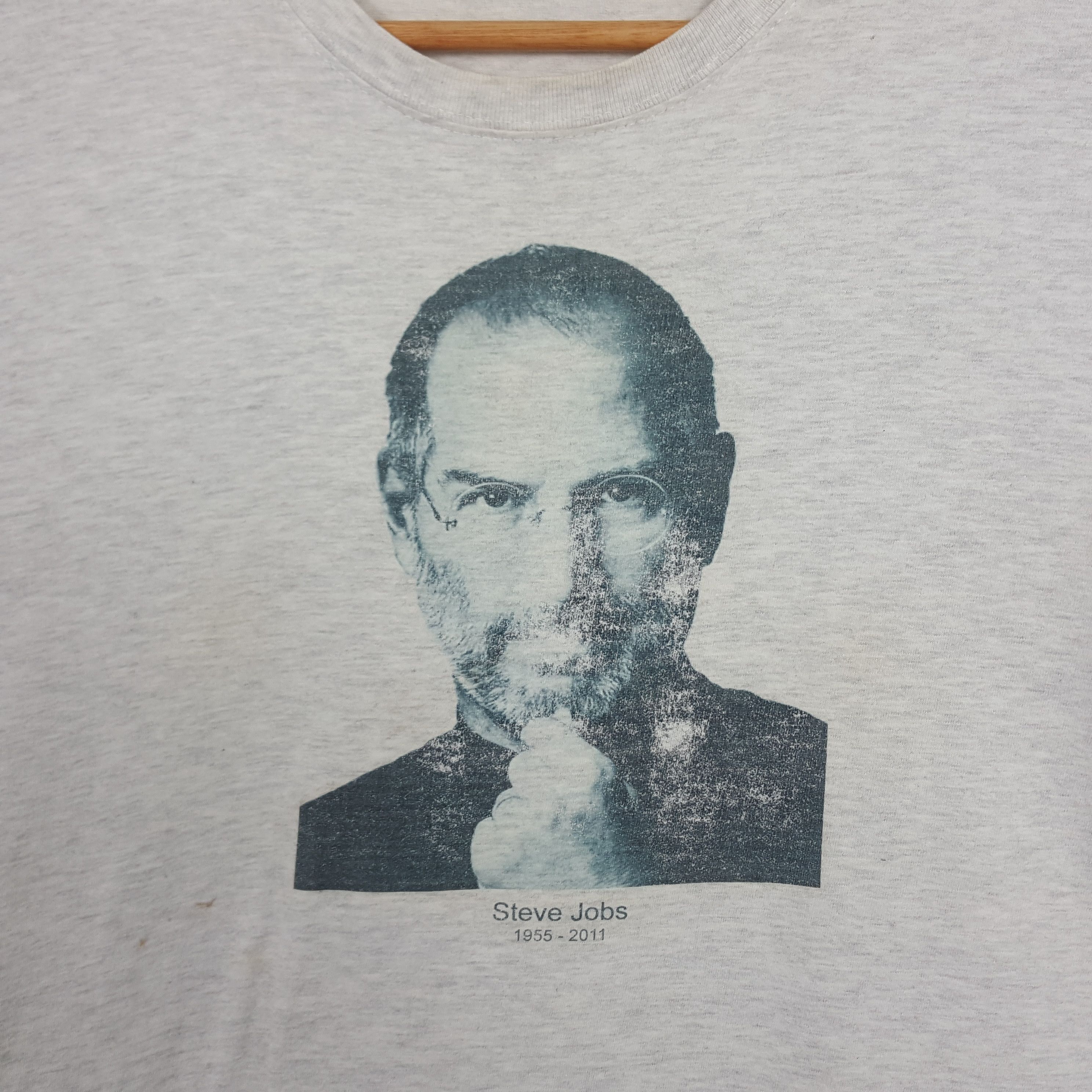 Apple × Vintage Vintage Steve Jobs American Entrepreneur Apple T-Shirt Size US M / EU 48-50 / 2 - 2 Thumbnail