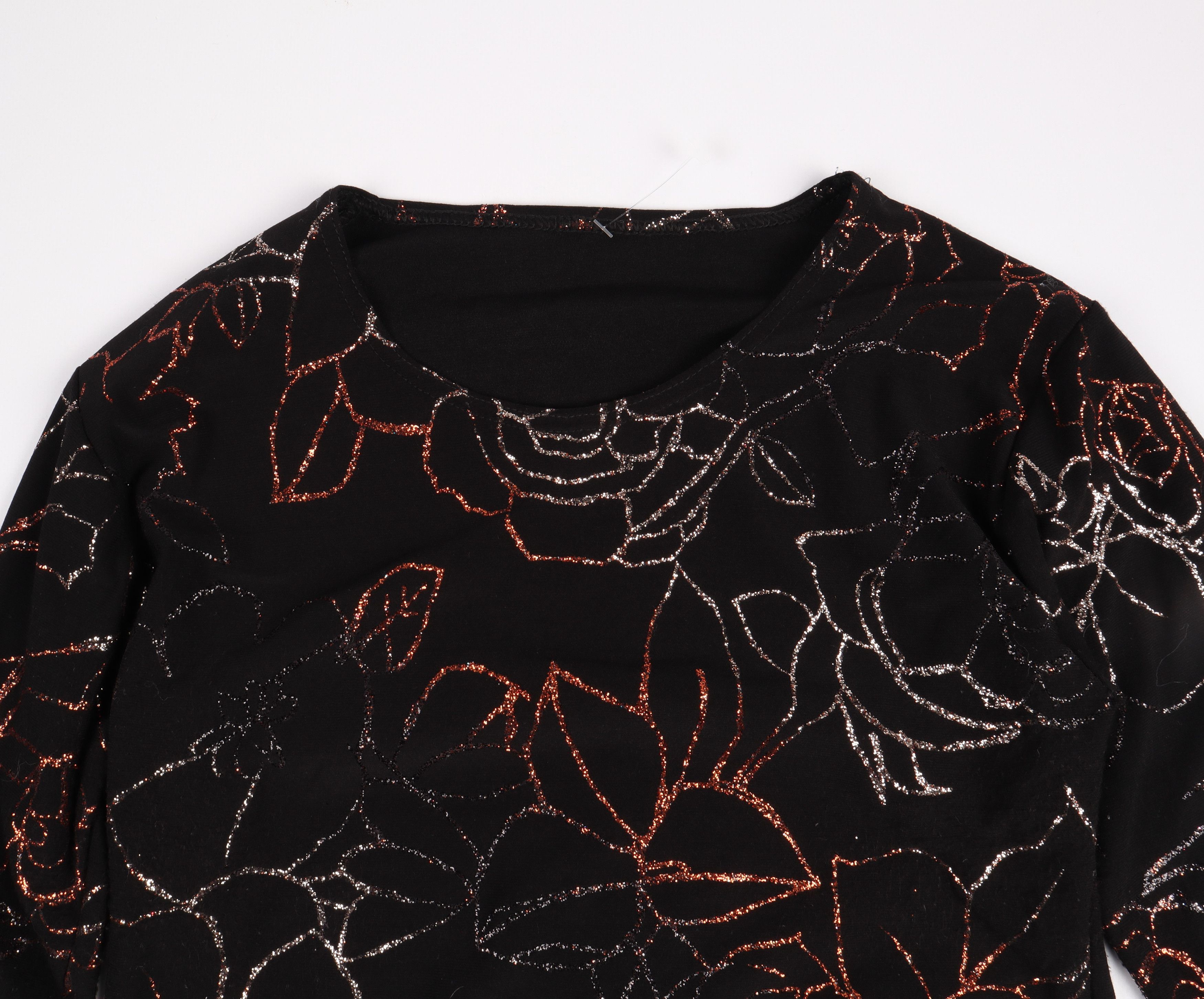 Vintage Vintage Y2K Cute Shine Mesh Longsleeve Top Size M / US 6-8 / IT 42-44 - 5 Thumbnail