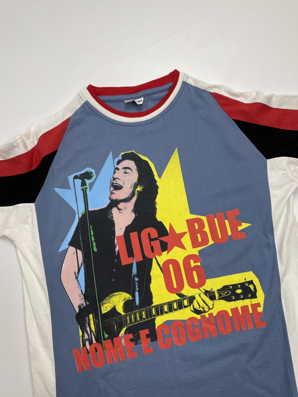 Band Tees × Vintage Vintage 2006 Lig Bue Nome E Cognome Band T-Shirt Size US L / EU 52-54 / 3 - 2 Thumbnail