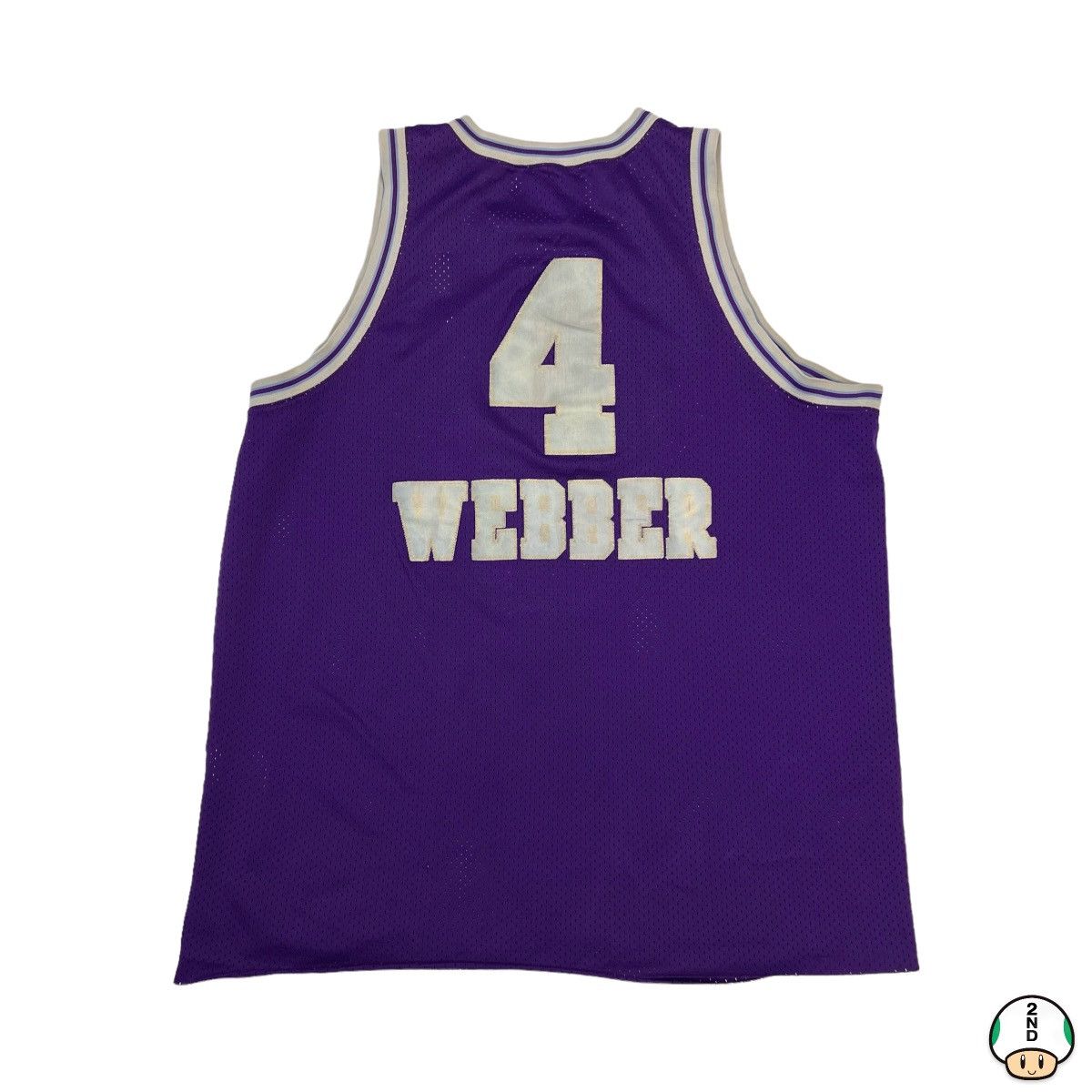 NBA VTG 2003 Nike Chris Webber Sacramento Kings Jersey XL NBA Size US XL / EU 56 / 4 - 1 Thumbnail