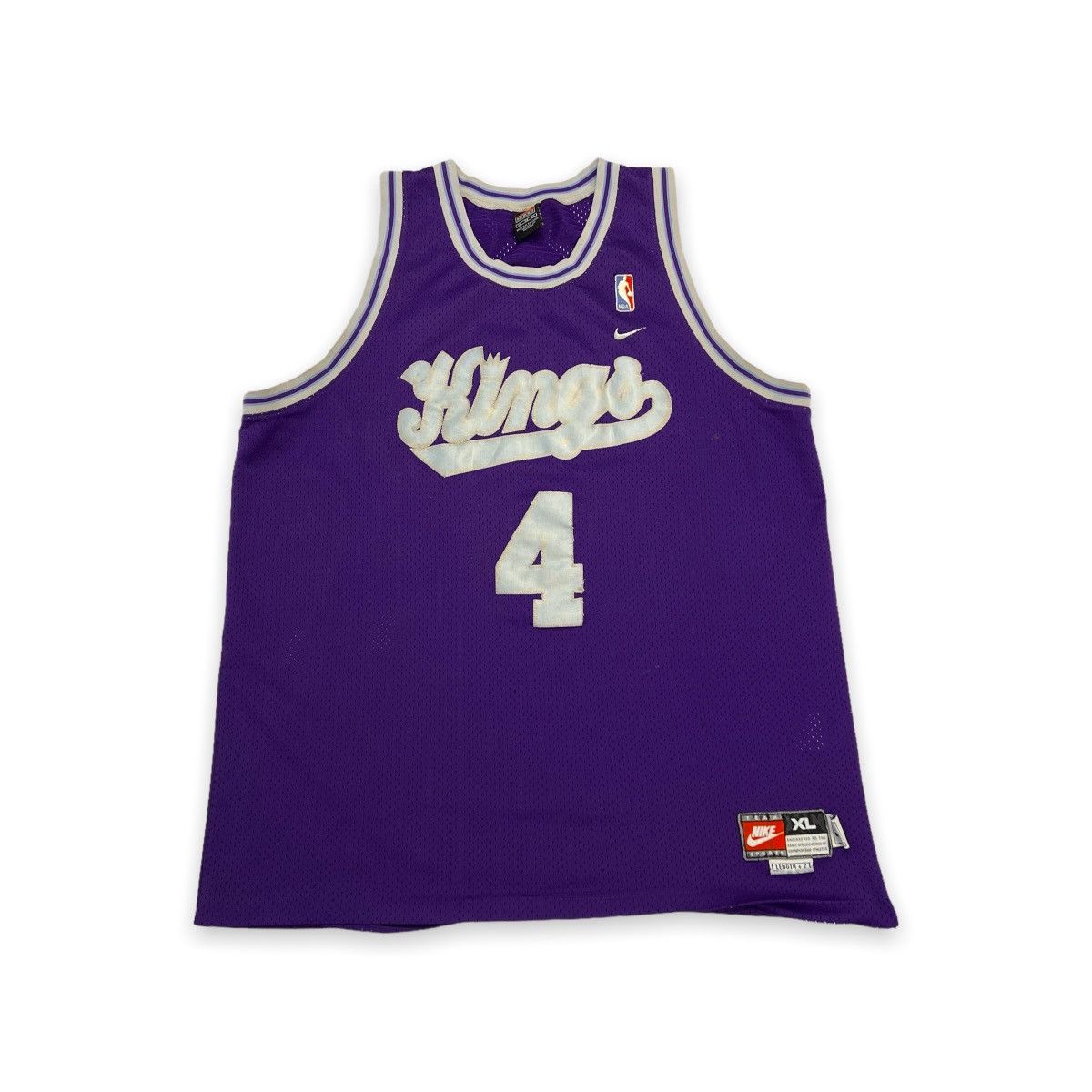 NBA VTG 2003 Nike Chris Webber Sacramento Kings Jersey XL NBA Size US XL / EU 56 / 4 - 3 Thumbnail