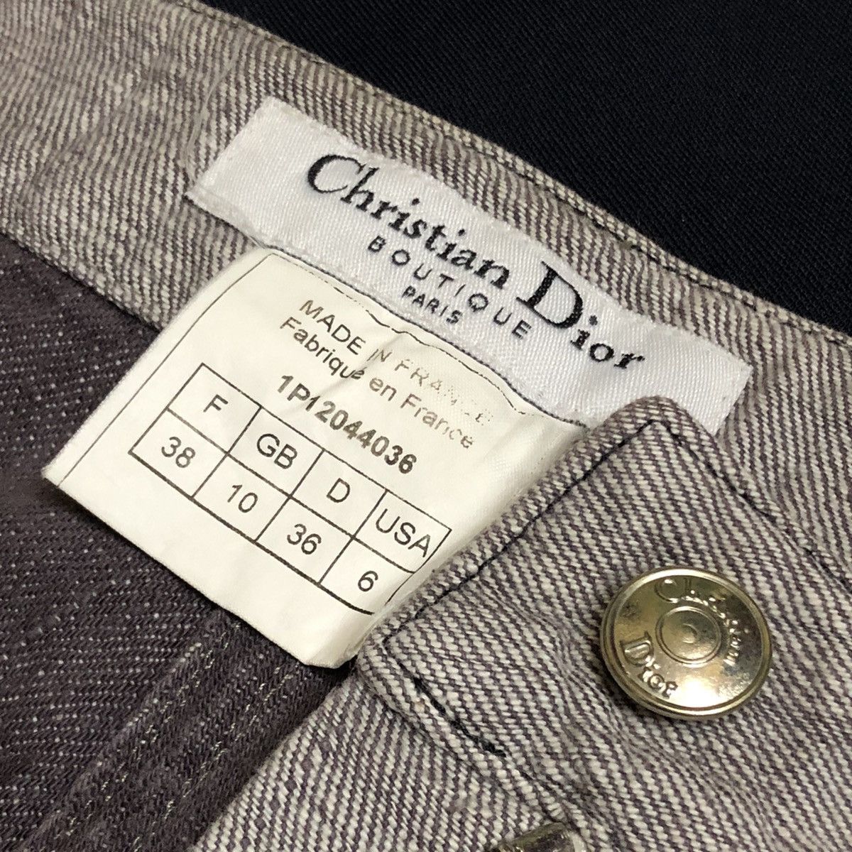 Christian Dior Monsieur Vintage Authentic Christian Dior Riri Zipper Size US 30 / EU 46 - 5 Thumbnail