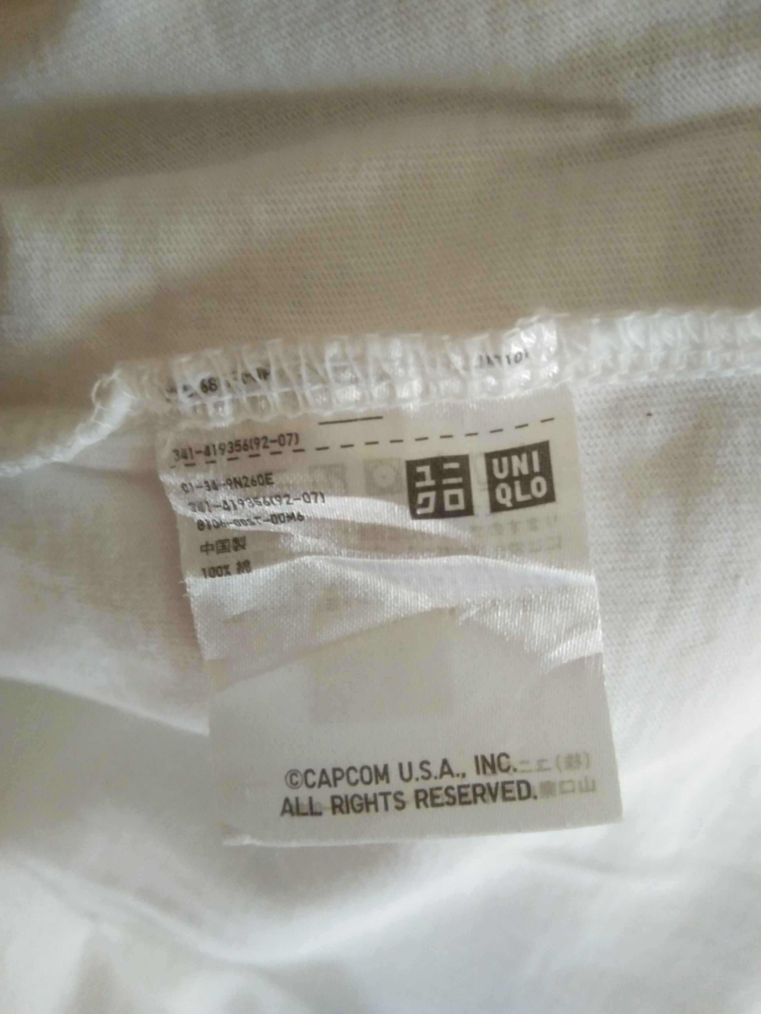 Anime × Uniqlo STREET FIGHTER ANIME JAPAN T-SHIRT Size US M / EU 48-50 / 2 - 6 Thumbnail