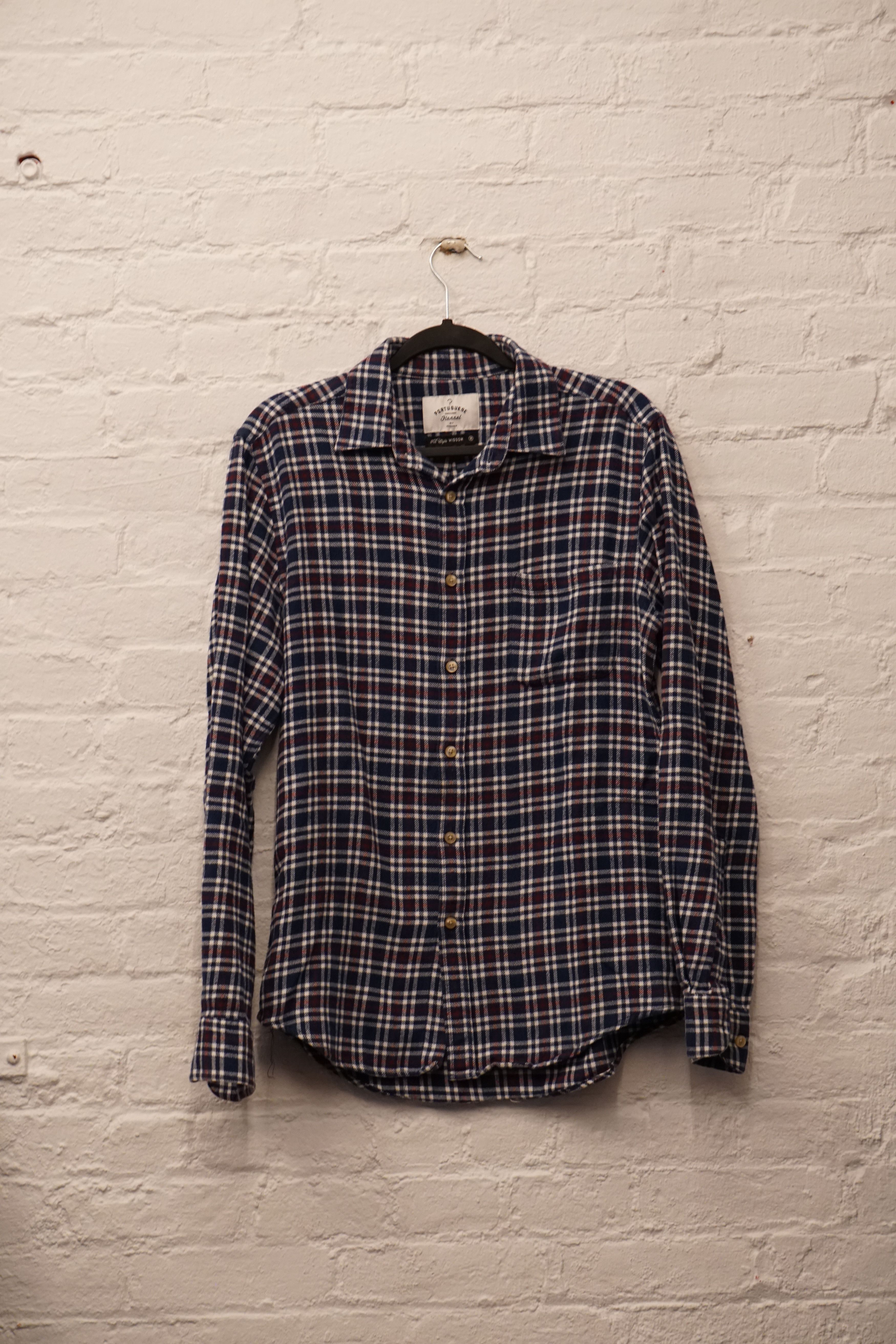 Portuguese Flannel Check Flannel Shirt