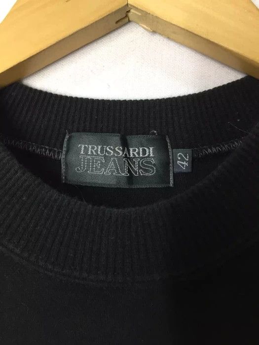 Trussardi Trussardi Jeans Big Logo Sweatshirt Size US L / EU 52-54 / 3 - 8 Thumbnail