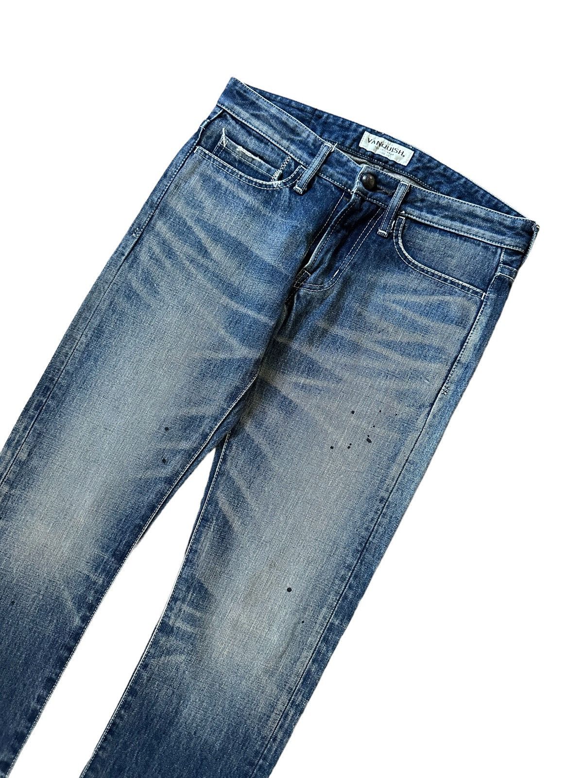 Fragment Design × Vanquish SS08 Vanquish Japan low rise washed blue jeans Size US 31 - 4 Thumbnail