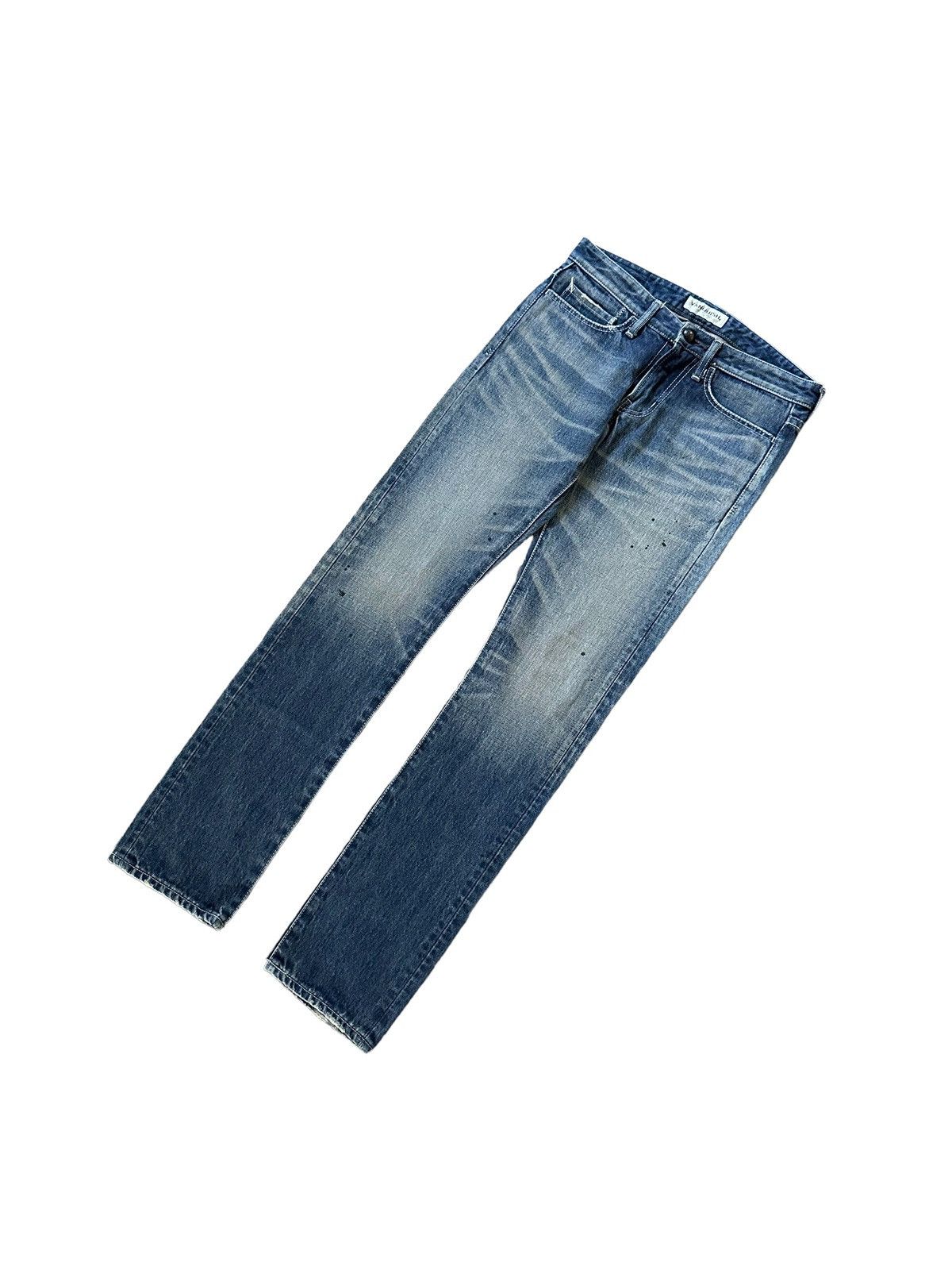 Fragment Design × Vanquish SS08 Vanquish Japan low rise washed blue jeans Size US 31 - 3 Thumbnail